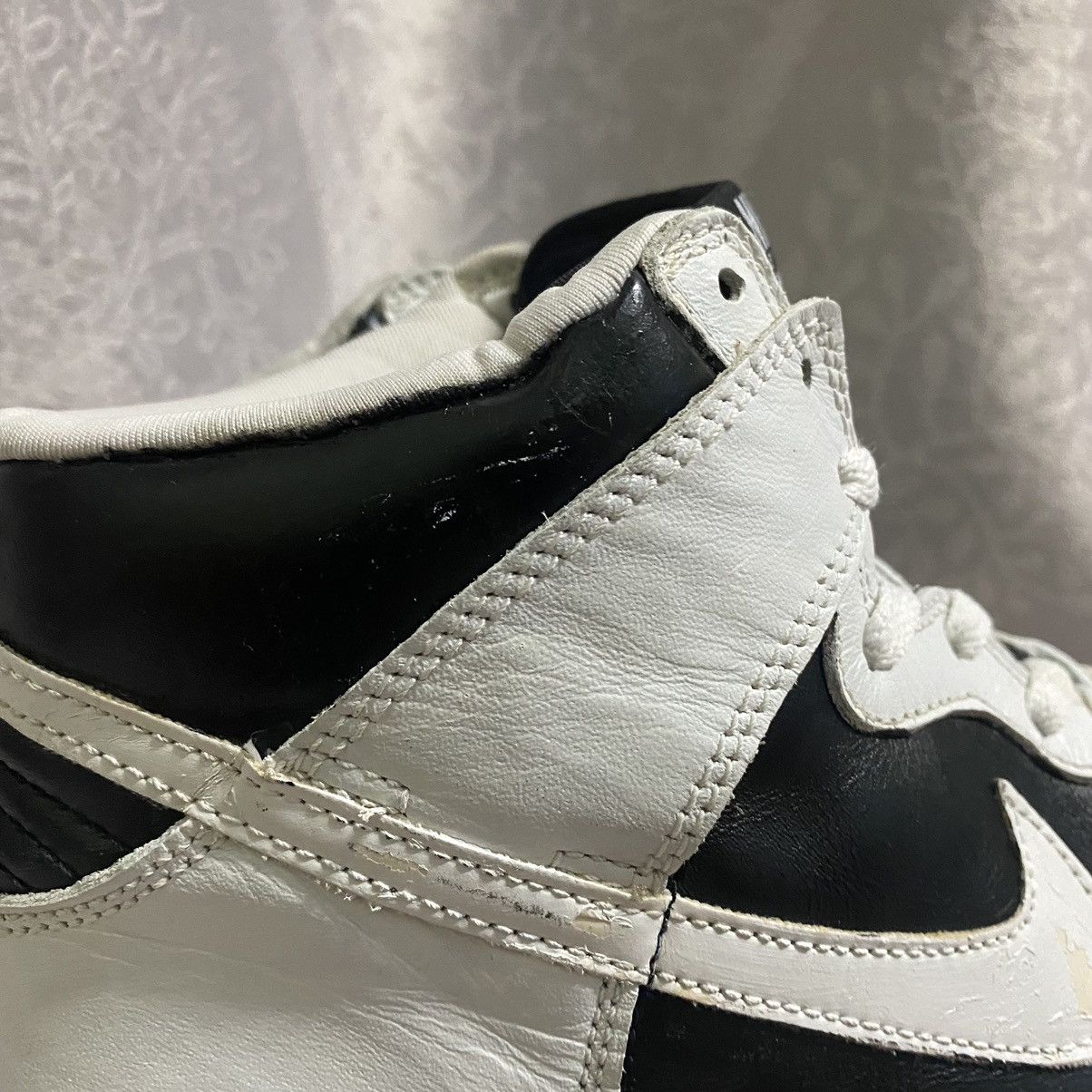 Nike Nike Dunk 1999 Stoormtrooper High Black White Rare Size US 9.5 / EU 42-43 - 15 Thumbnail