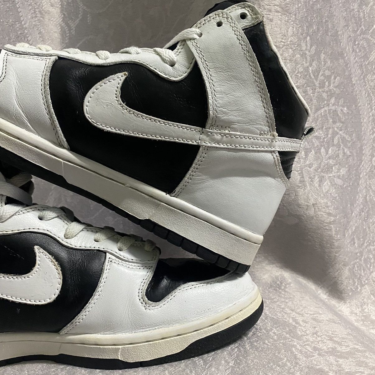 Nike Nike Dunk 1999 Stoormtrooper High Black White Rare Size US 9.5 / EU 42-43 - 24 Thumbnail