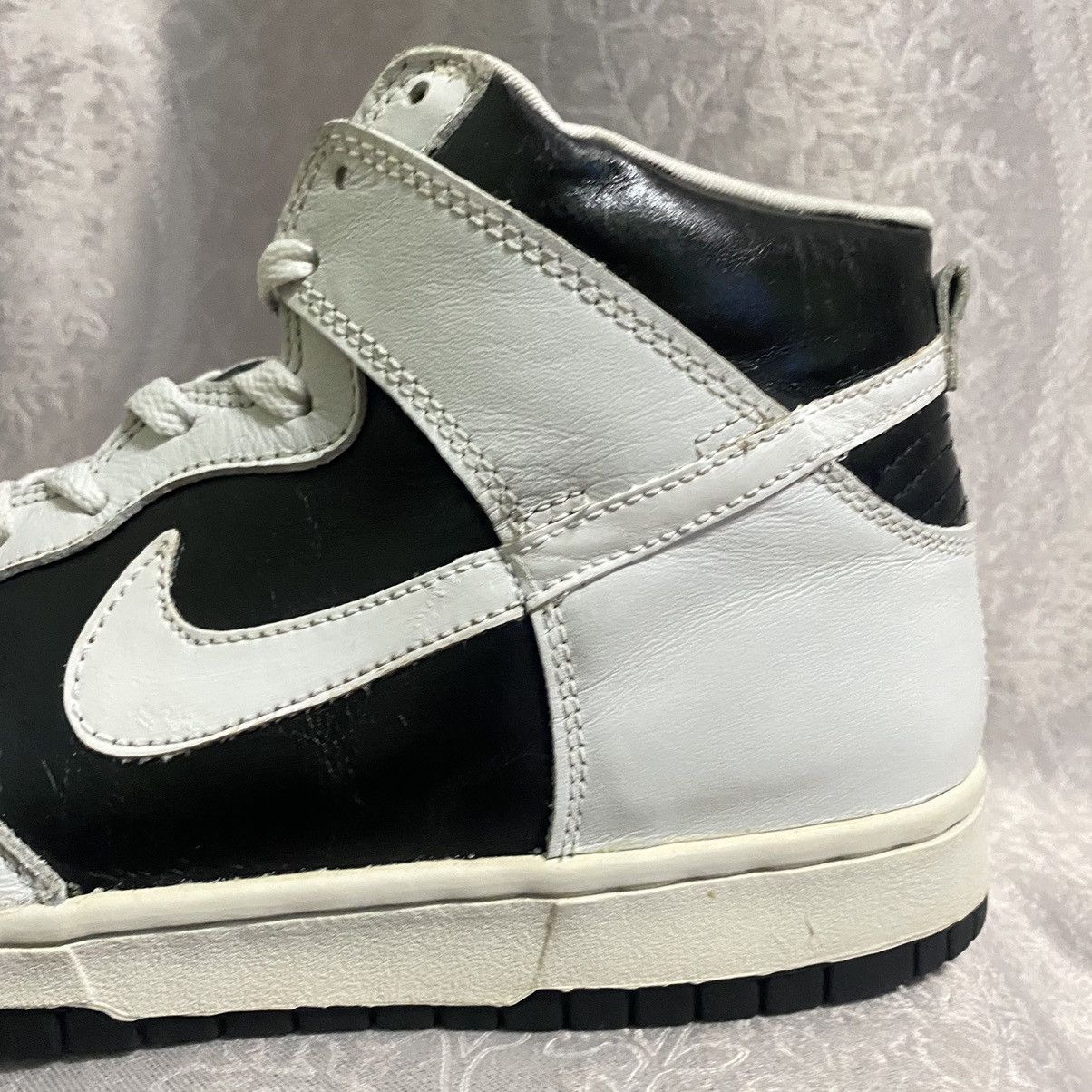 Nike Nike Dunk 1999 Stoormtrooper High Black White Rare Size US 9.5 / EU 42-43 - 2 Thumbnail