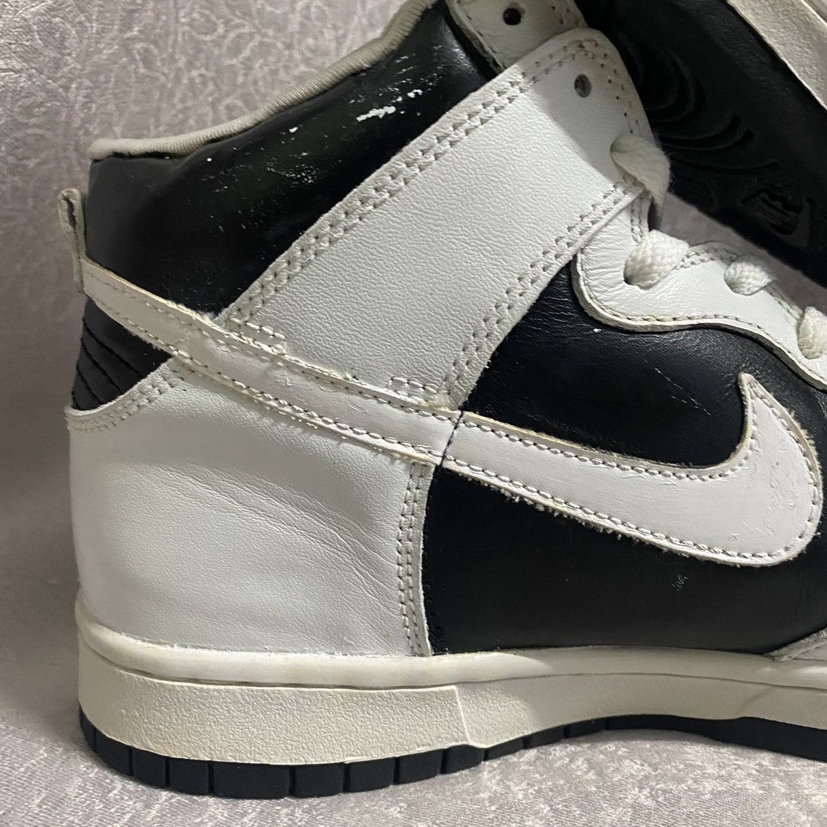 Nike Nike Dunk 1999 Stoormtrooper High Black White Rare Size US 9.5 / EU 42-43 - 23 Thumbnail