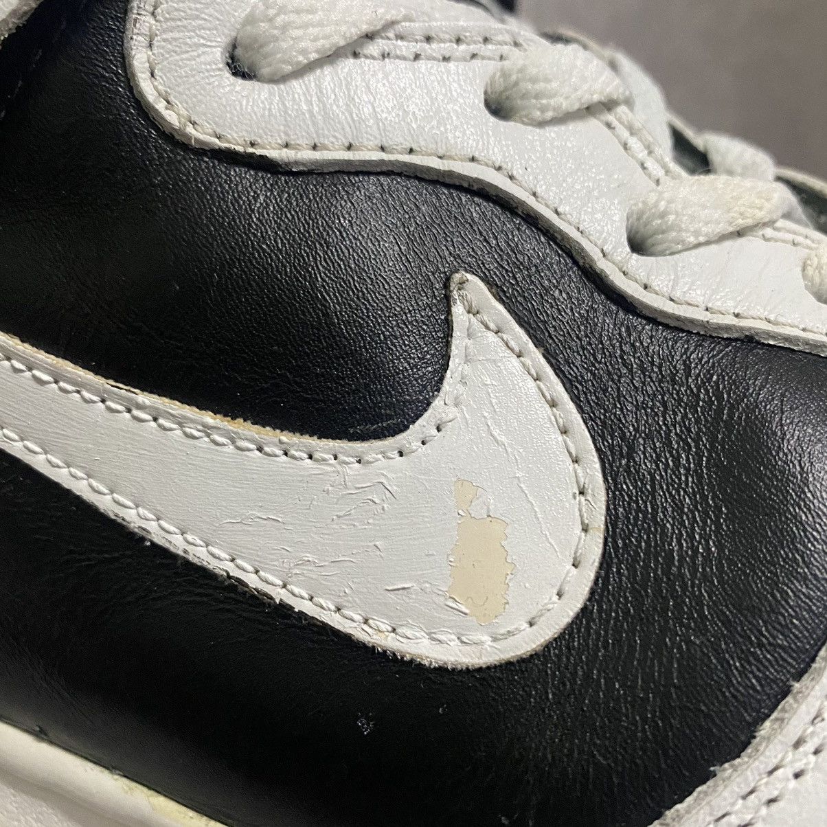 Nike Nike Dunk 1999 Stoormtrooper High Black White Rare Size US 9.5 / EU 42-43 - 14 Thumbnail