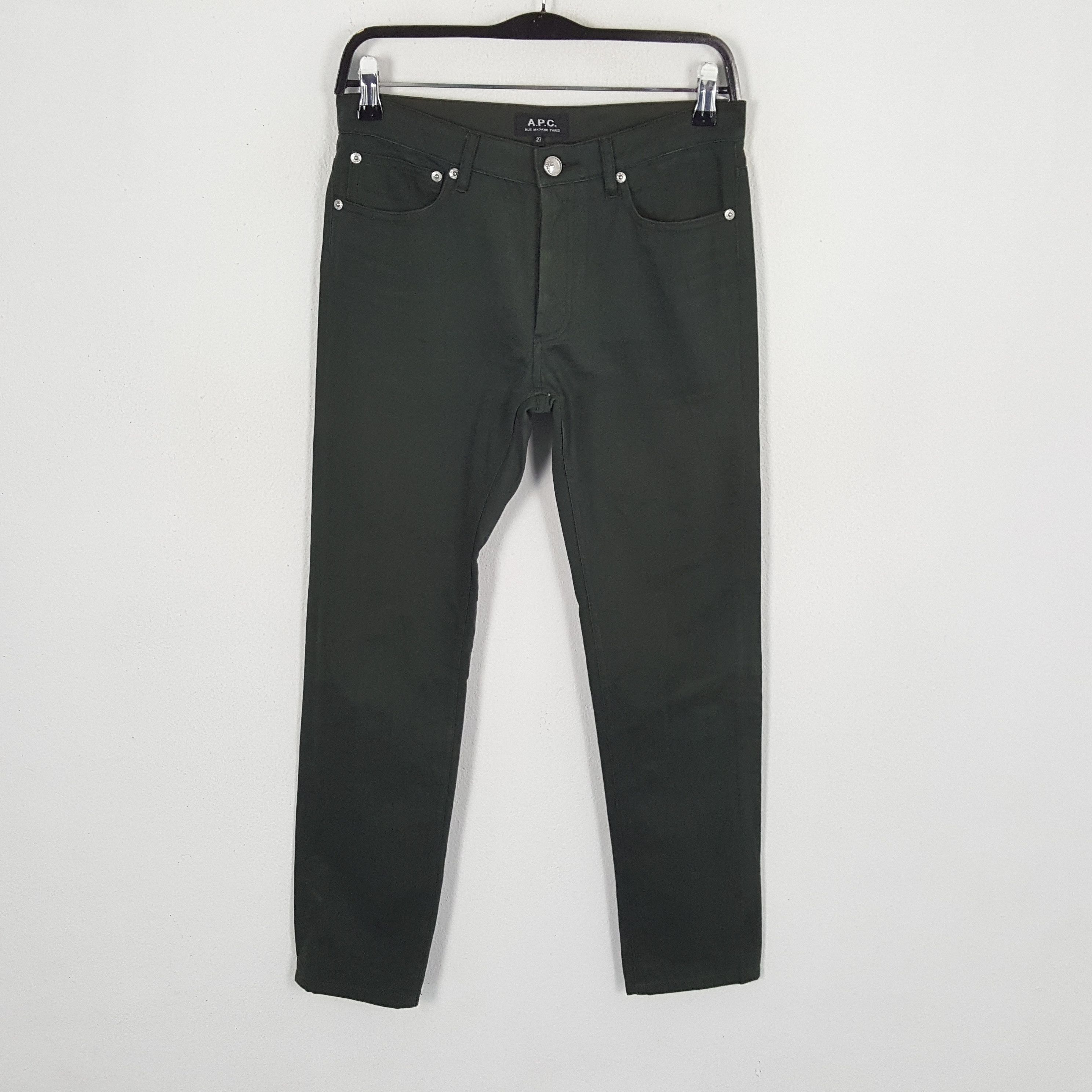 A.P.C Japanese Brand Casual Streetwear Style Pants