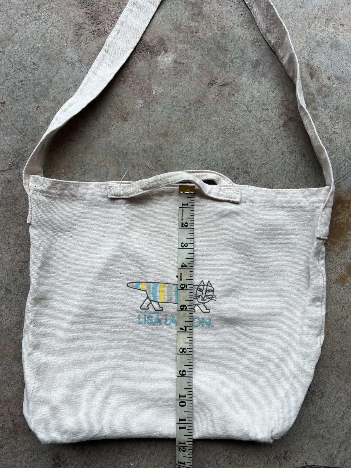 Japanese Brand Vintage Lisa Larson Canvas Sling Bag Size ONE SIZE - 5 Thumbnail