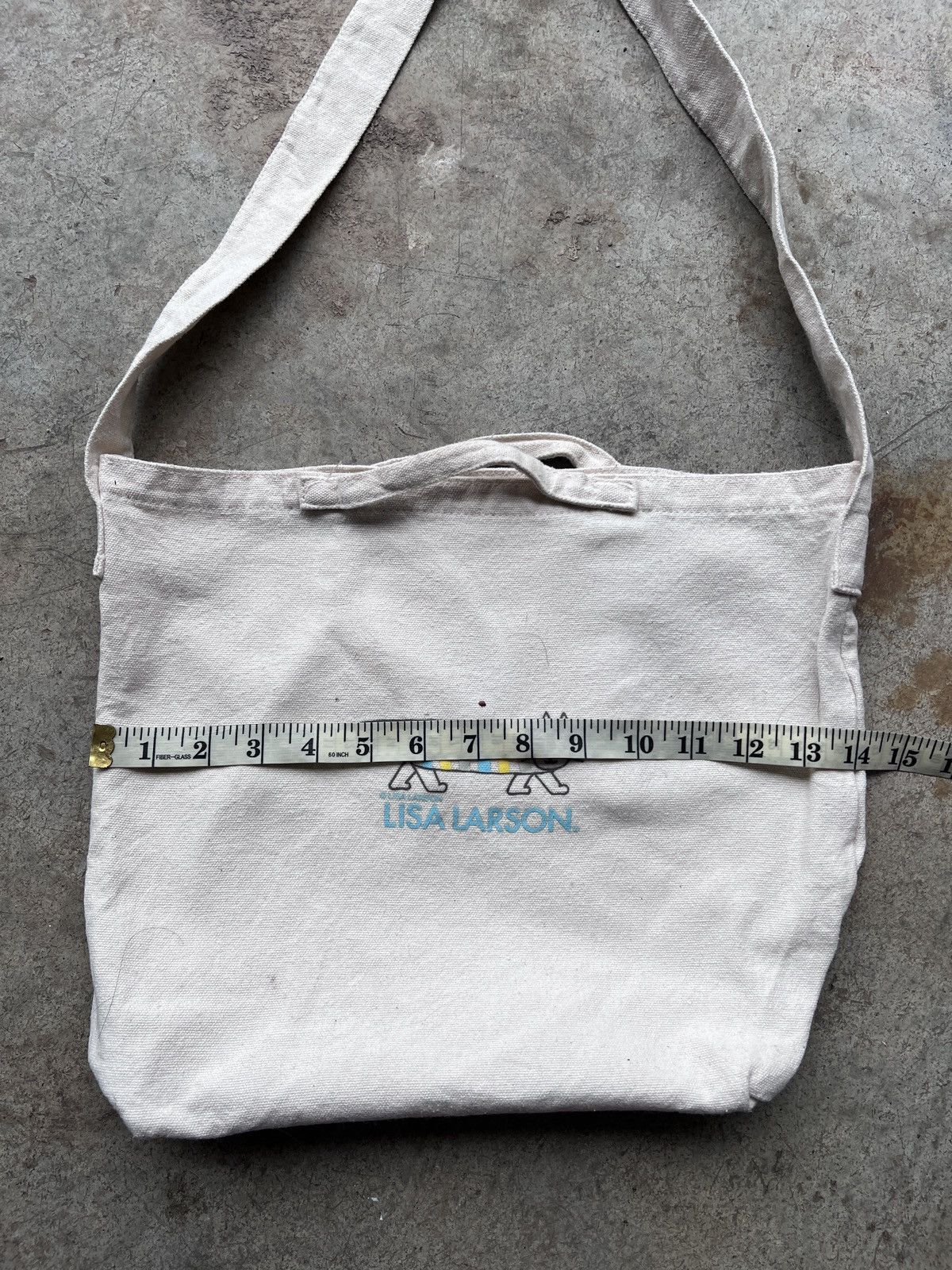 Japanese Brand Vintage Lisa Larson Canvas Sling Bag Size ONE SIZE - 4 Thumbnail