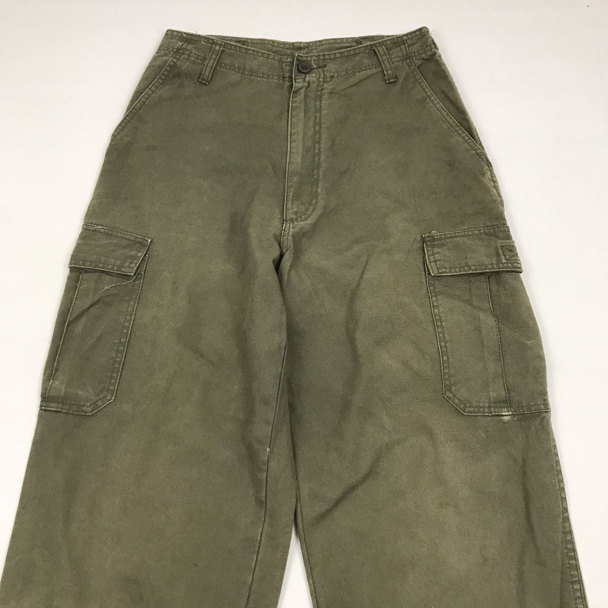 Japanese Brand Tactical Casual Multi Pocket Cargo Pants Size US 28 / EU 44 - 3 Thumbnail