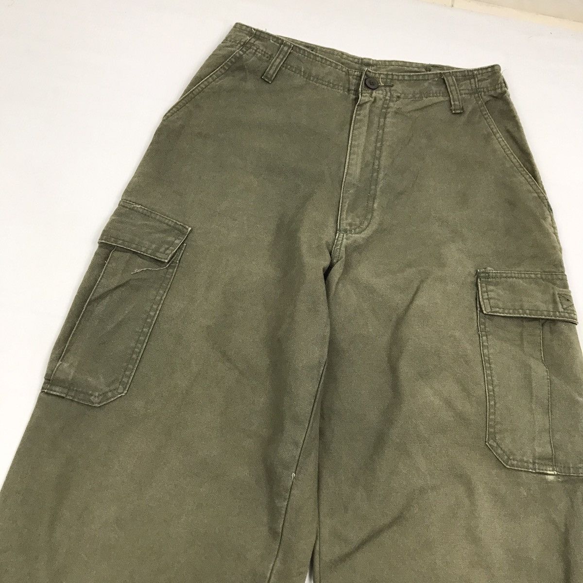 Japanese Brand Tactical Casual Multi Pocket Cargo Pants Size US 28 / EU 44 - 4 Thumbnail
