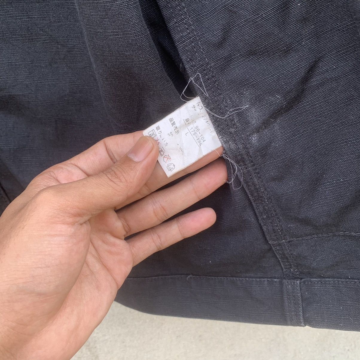 Brooklyn Clothing × Japanese Brand VINTAGE BROOKLYN OVERALL BLACK CANVAS JACKET & COAT Size US L / EU 52-54 / 3 - 12 Thumbnail