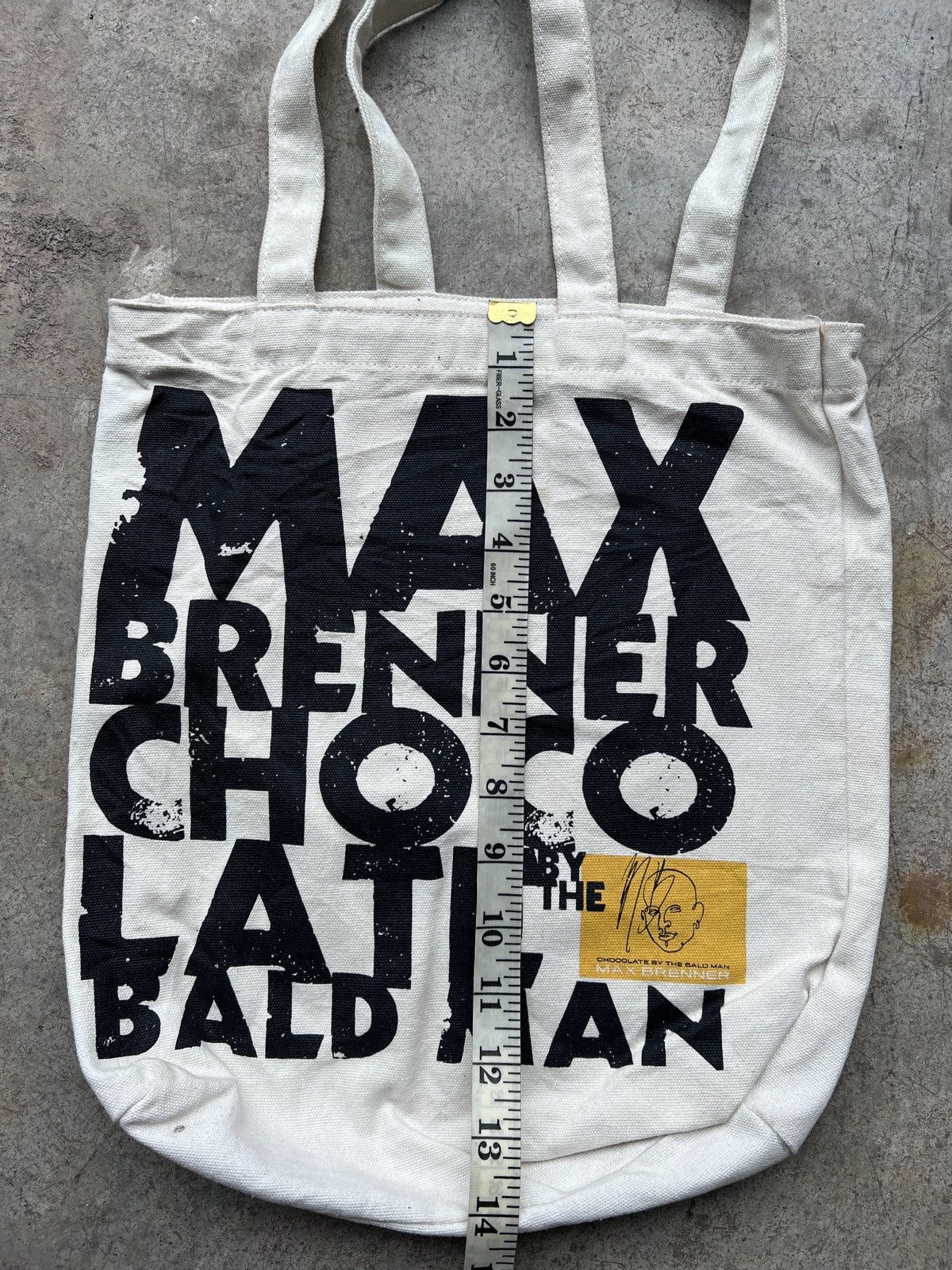 Japanese Brand Max Brenner Full Print Cotton Totebag Size ONE SIZE - 6 Thumbnail