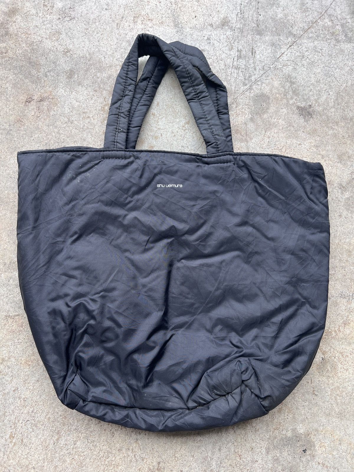 Japanese Brand Shu Uemura Puffer Black Totebag Size ONE SIZE - 1 Thumbnail