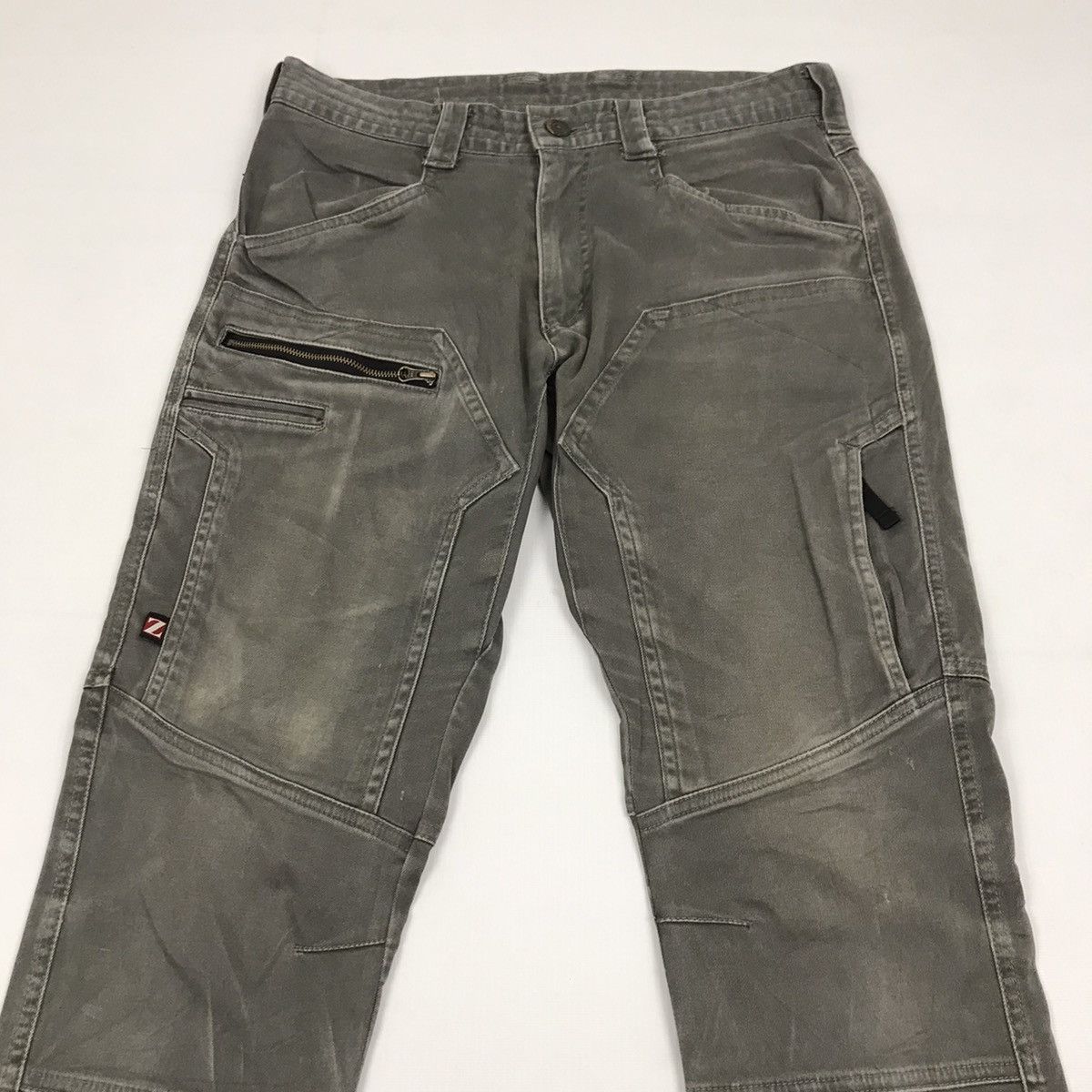Japanese Brand Tactical Casual Multi Pocket Cargo jeans Size US 30 / EU 46 - 2 Thumbnail