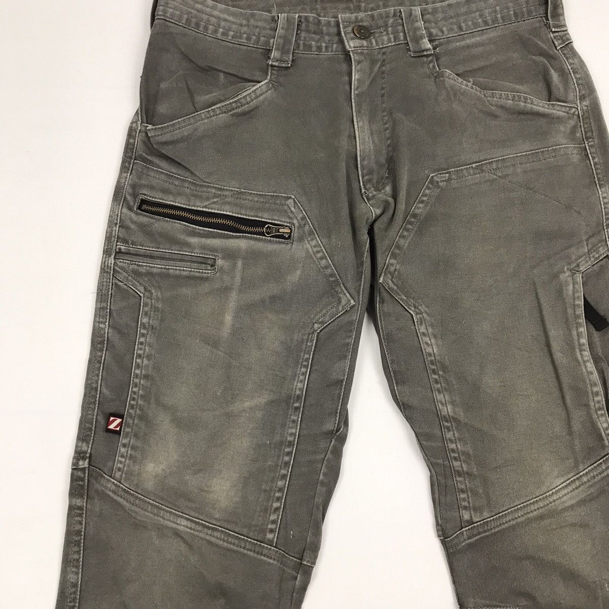 Japanese Brand Tactical Casual Multi Pocket Cargo jeans Size US 30 / EU 46 - 3 Thumbnail