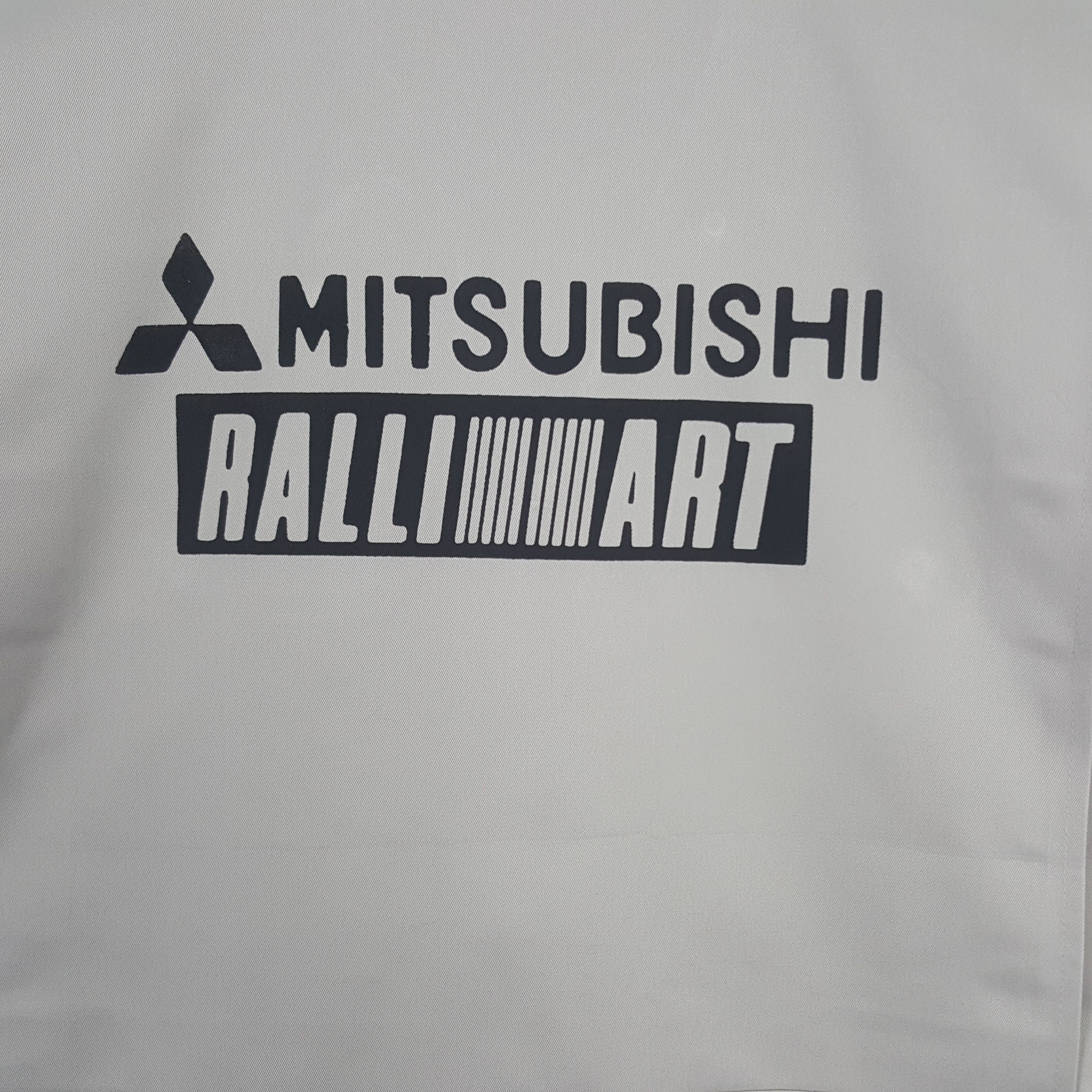 Japanese Brand × Vintage Vintage Mitsubishi Ralli Art Japan Racing Custom Logo Jacket Size US M / EU 48-50 / 2 - 2 Thumbnail