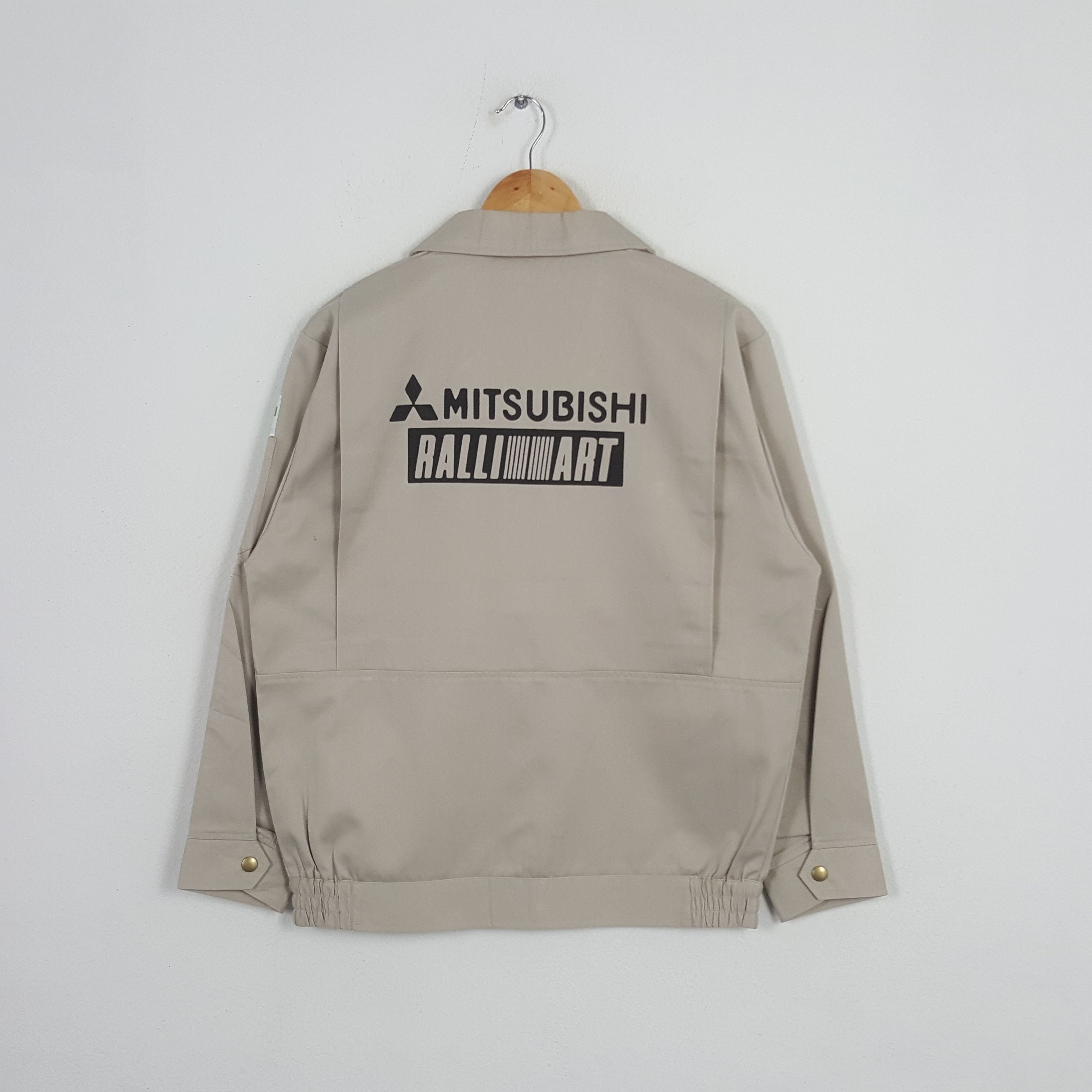 Japanese Brand × Vintage Vintage Mitsubishi Ralli Art Japan Racing Custom Logo Jacket Size US M / EU 48-50 / 2 - 1 Thumbnail