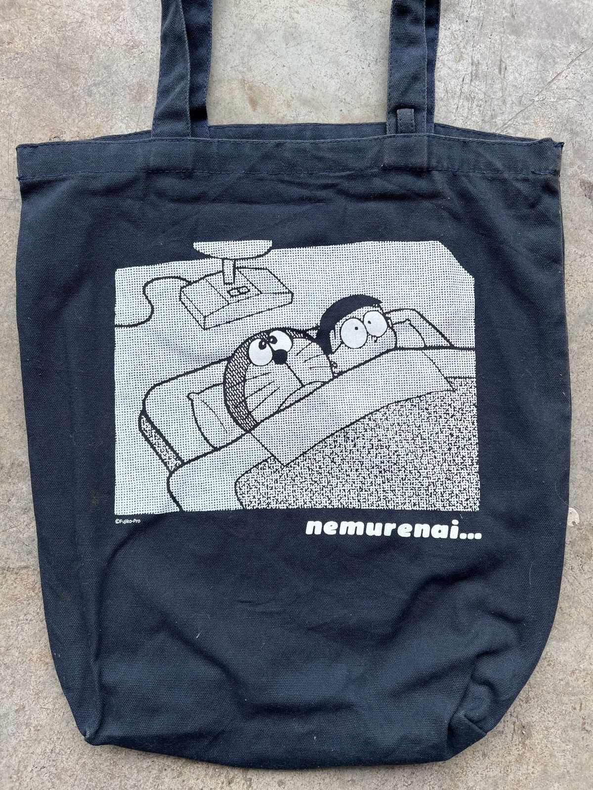 Anime Vintage Fujiko-Pro Dorameon Canvas Totebag Size ONE SIZE - 2 Thumbnail