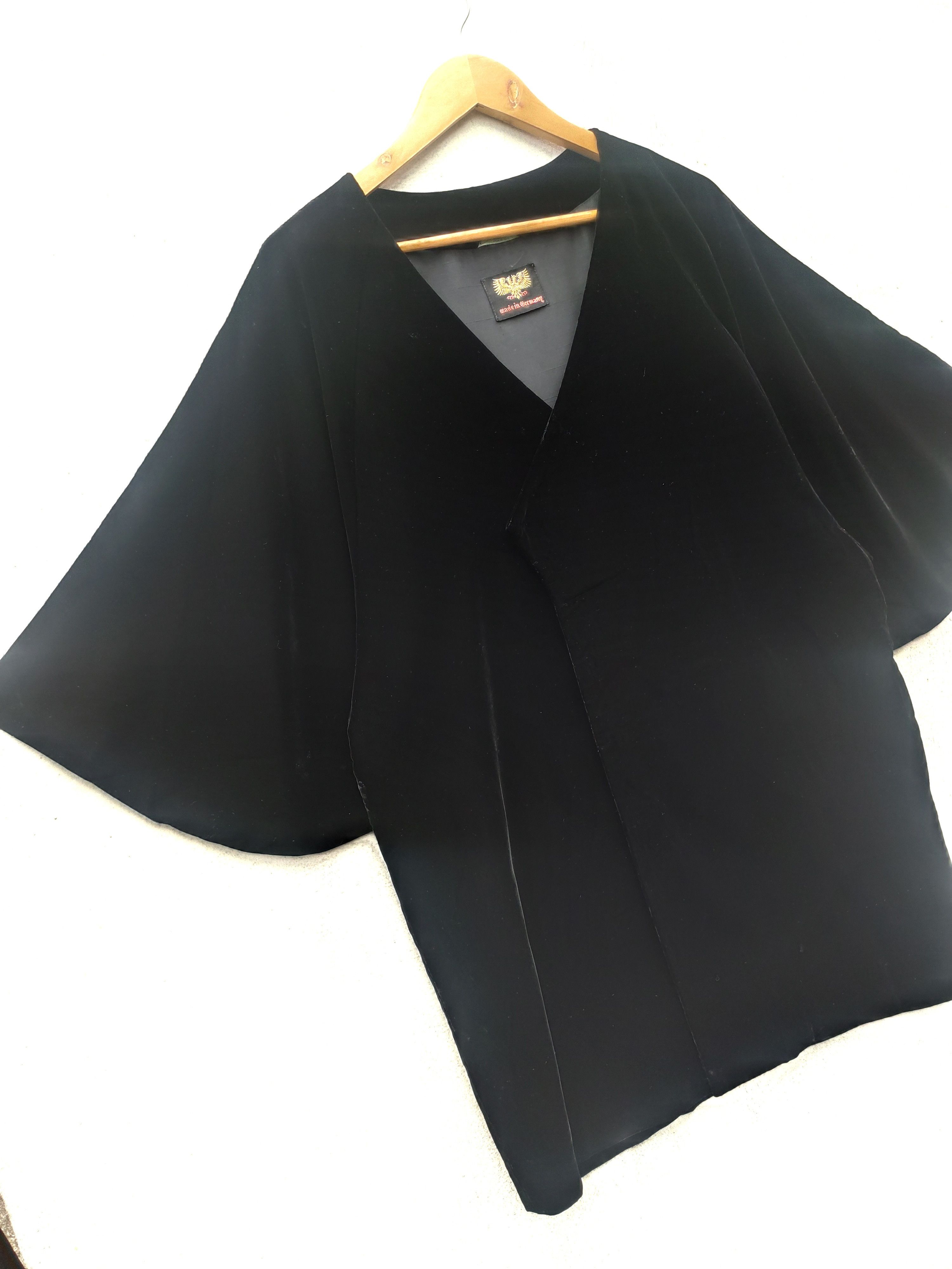 Designer Marui jacket velvet kimono corduroy batwing Size US L / EU 52-54 / 3 - 3 Thumbnail