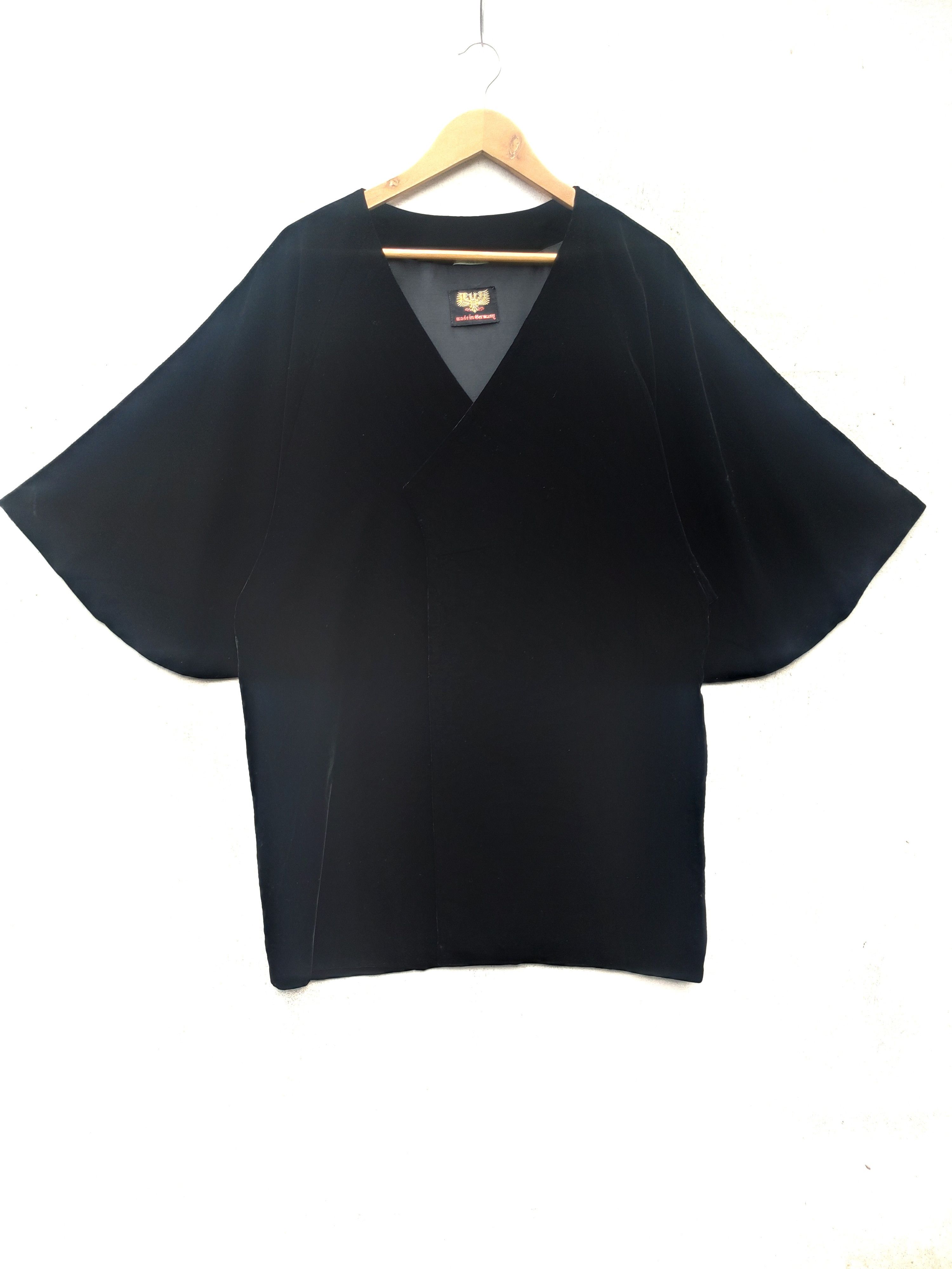 Designer Marui jacket velvet kimono corduroy batwing Size US L / EU 52-54 / 3 - 1 Thumbnail
