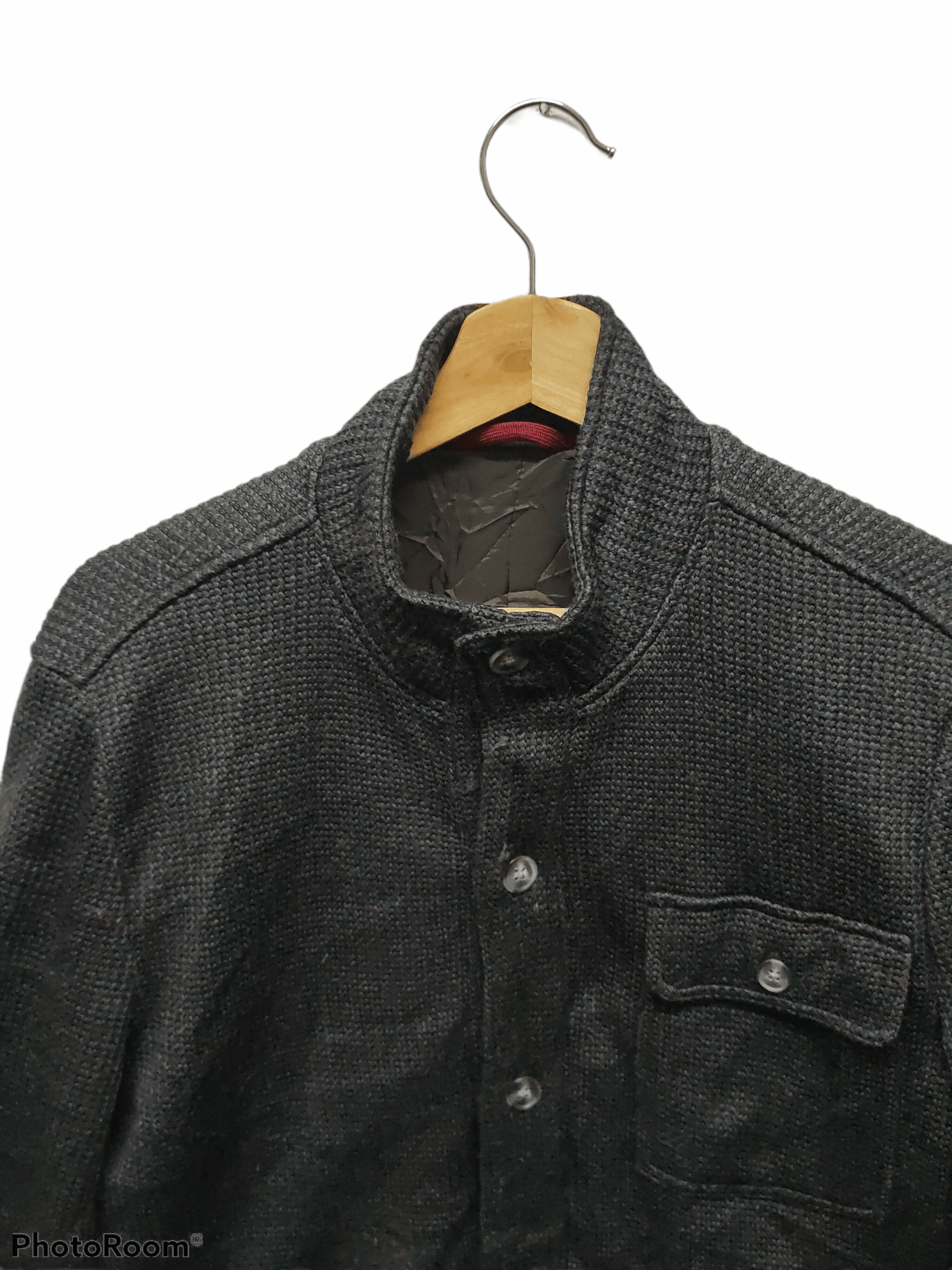 Kansai Yamamoto Kansai Yamamoto homme jacket button up graphite Size US M / EU 48-50 / 2 - 2 Thumbnail