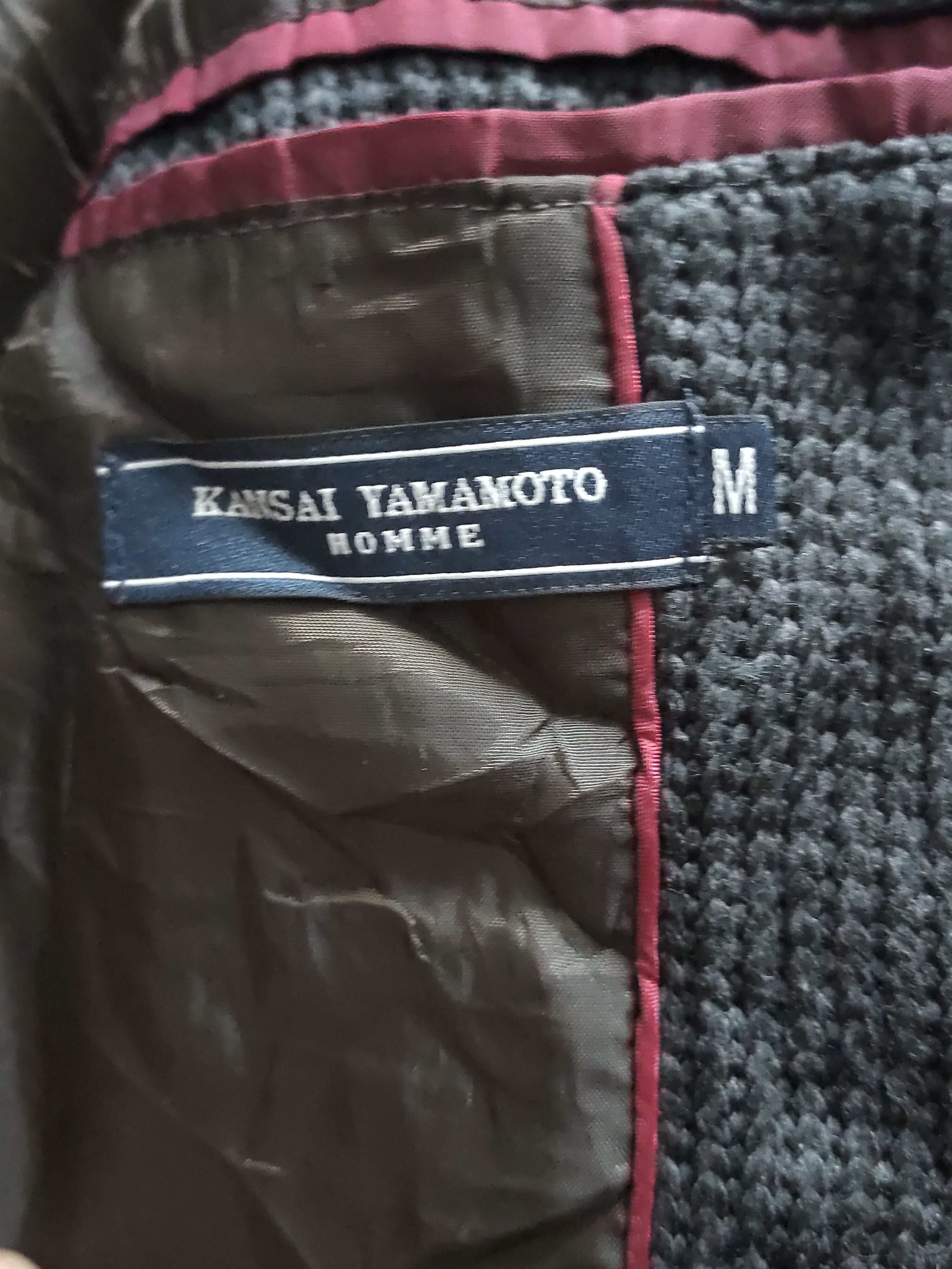 Kansai Yamamoto Kansai Yamamoto homme jacket button up graphite Size US M / EU 48-50 / 2 - 15 Thumbnail