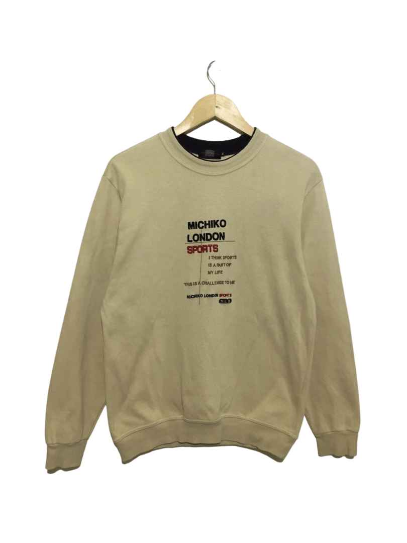 Michiko Koshino London Michiko London Sports Sweatshirt Size US M / EU 48-50 / 2 - 1 Thumbnail