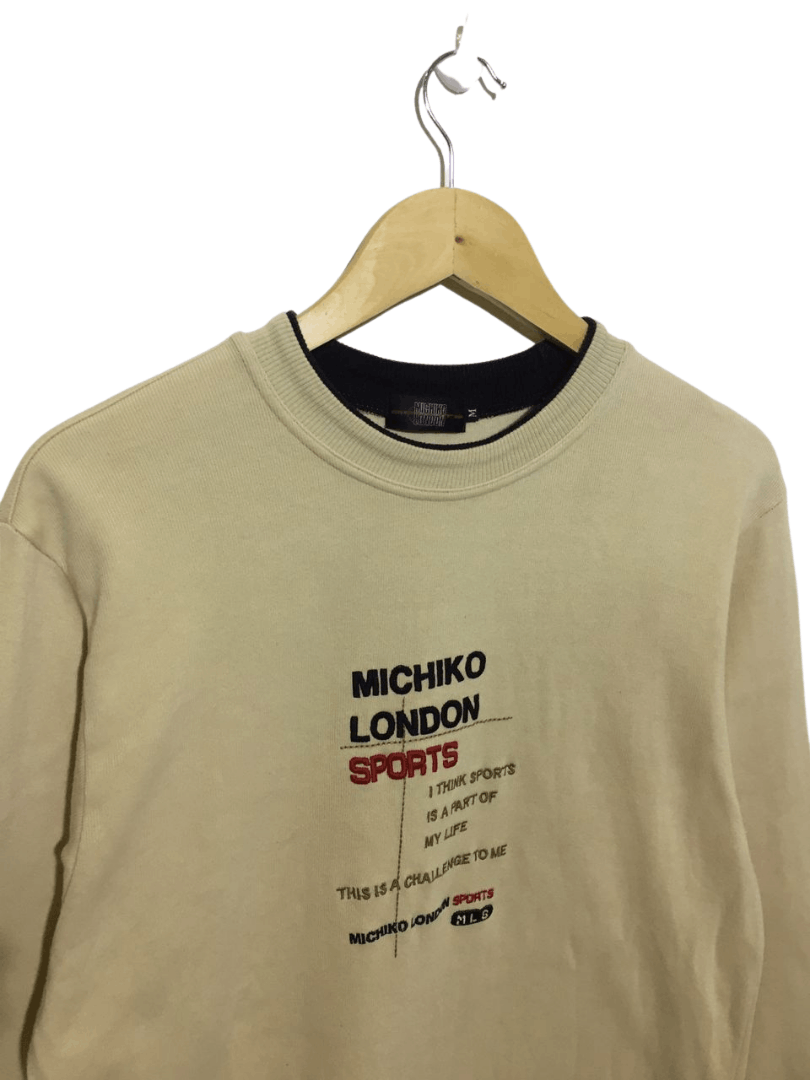 Michiko Koshino London Michiko London Sports Sweatshirt Size US M / EU 48-50 / 2 - 3 Thumbnail