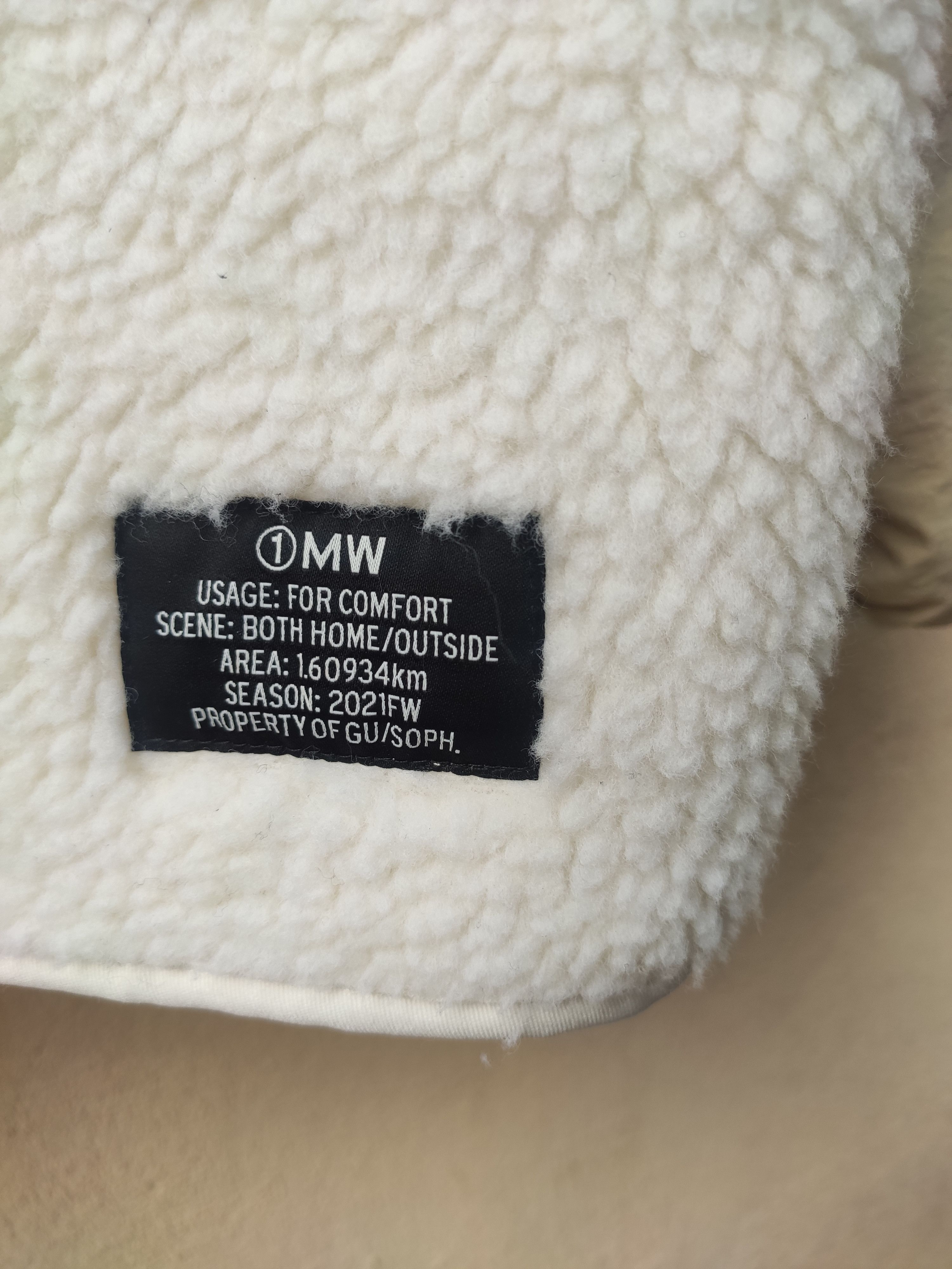 GU 1MW by Sophnet X Gu sweater fleece oversized Size US L / EU 52-54 / 3 - 4 Thumbnail