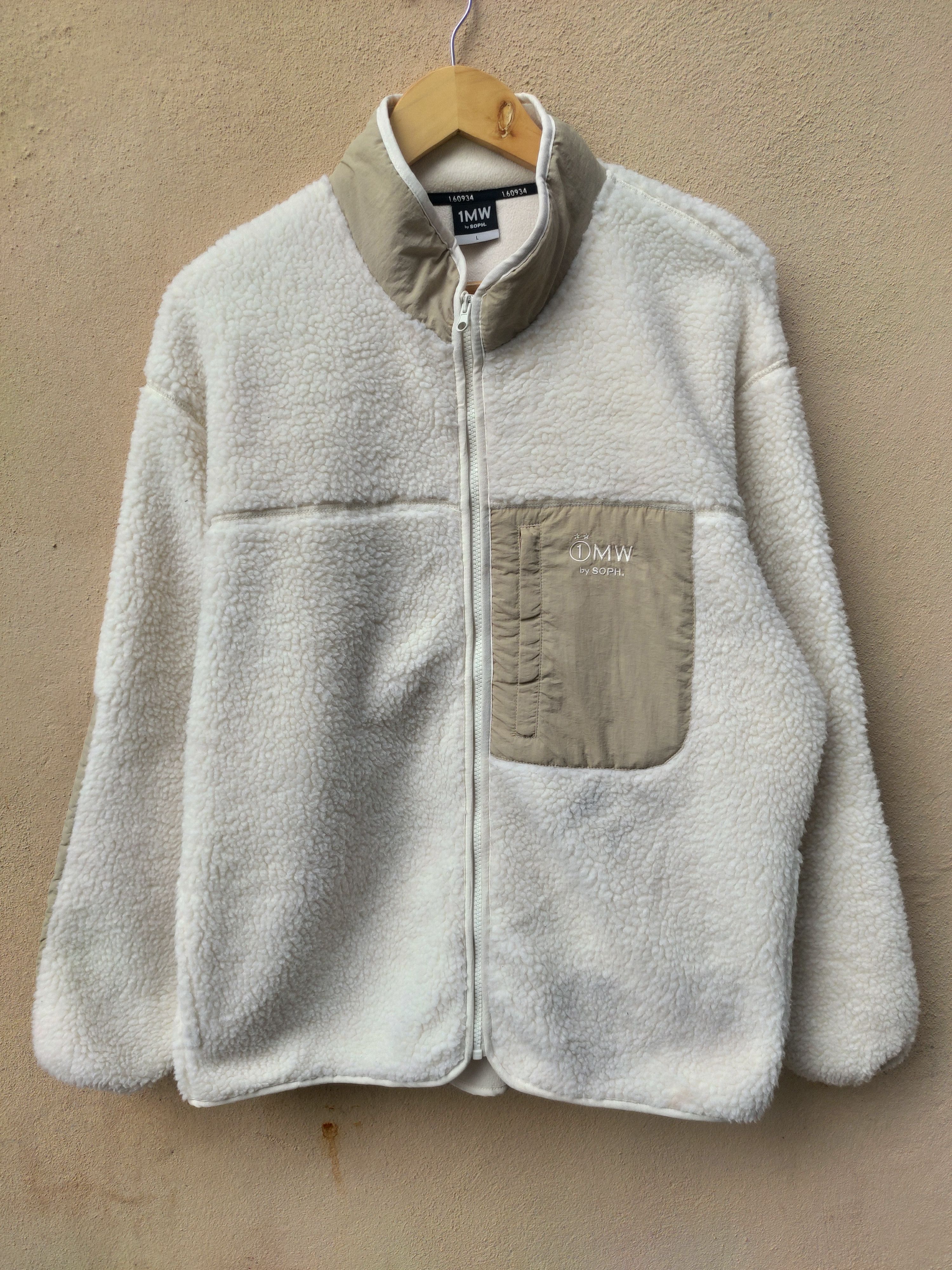 1MW by Sophnet X Gu sweater fleece oversized