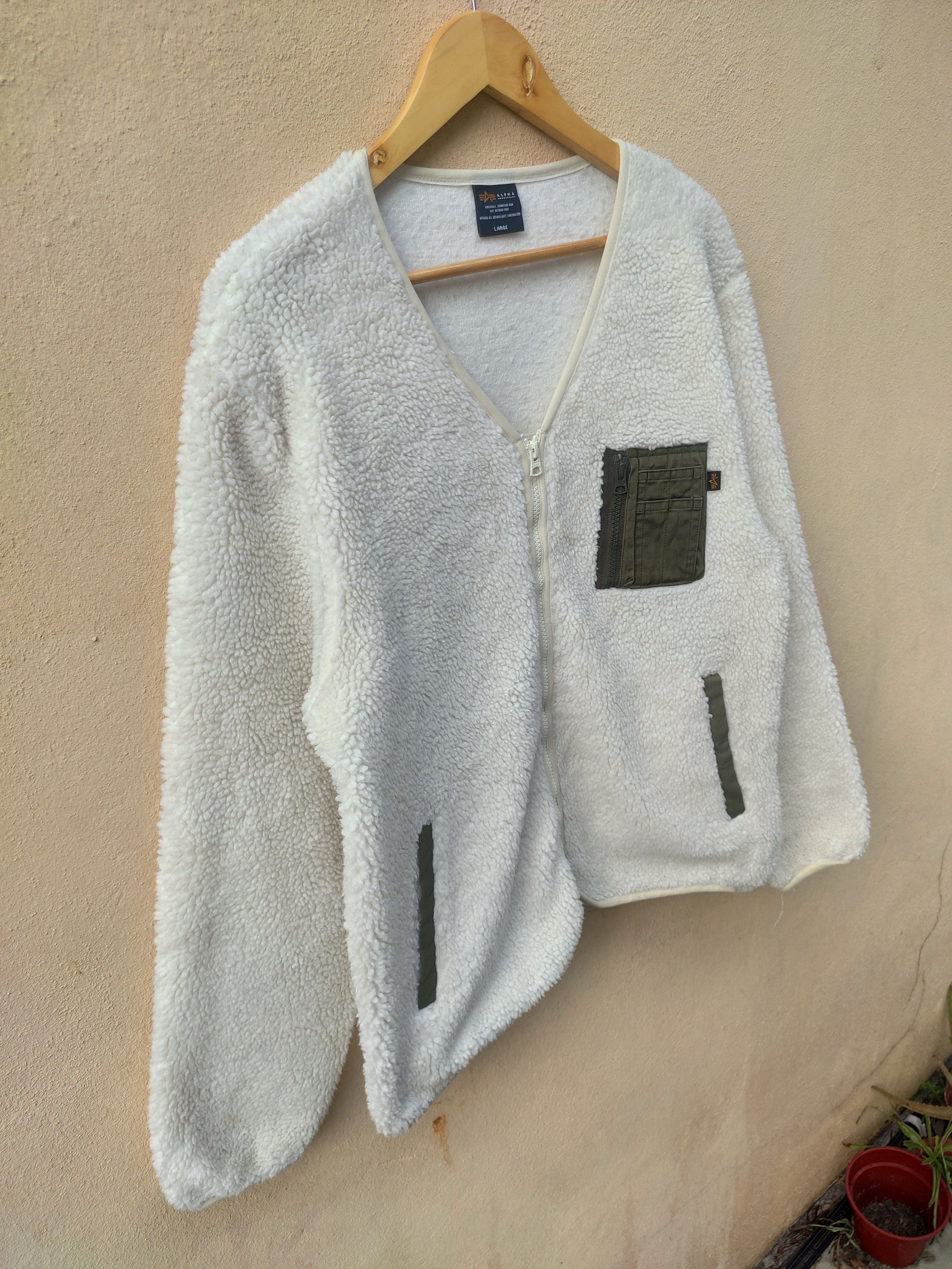 Alpha Industries Alpha Industries zipper fleece Size US M / EU 48-50 / 2 - 2 Thumbnail