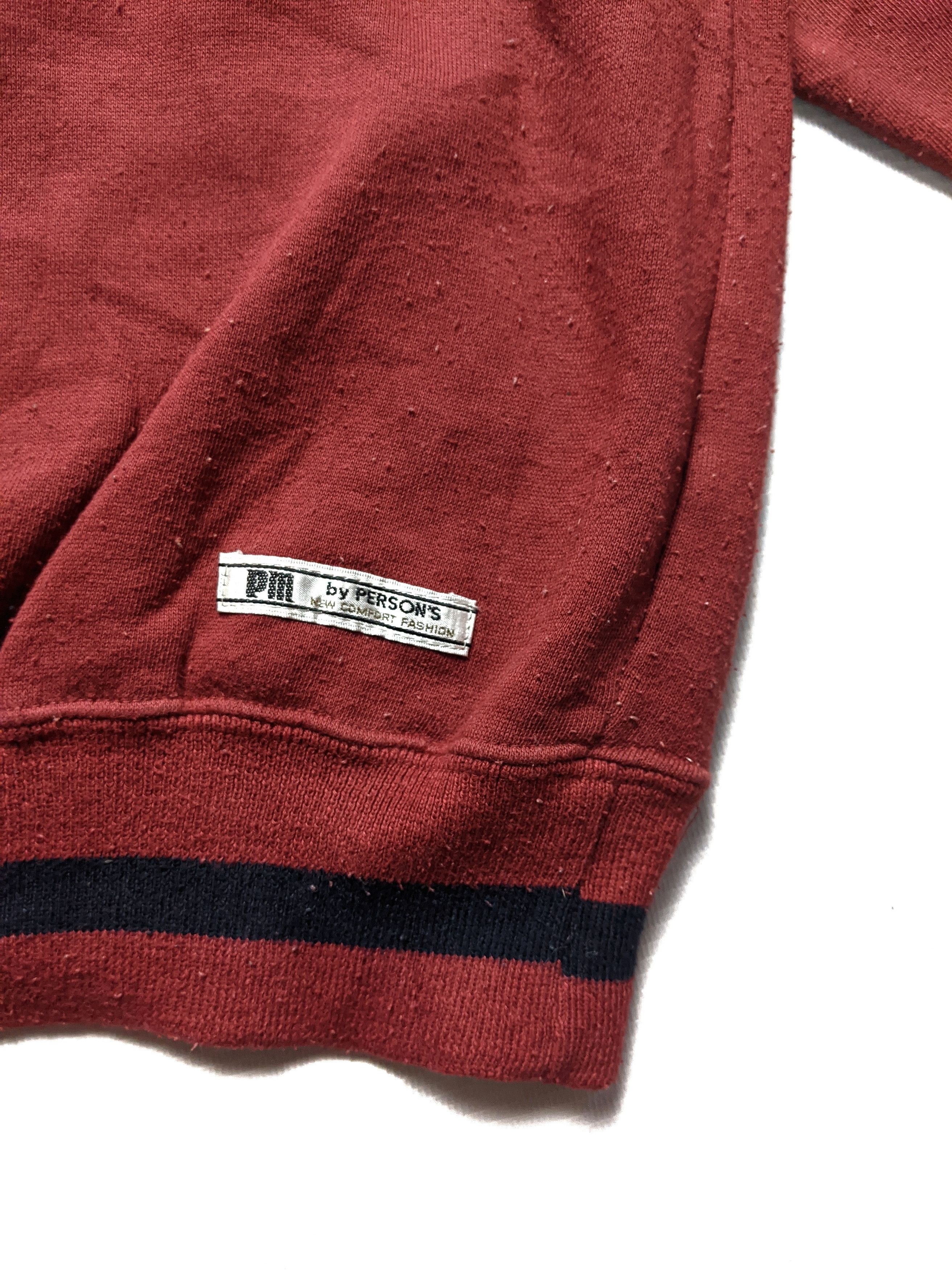 Japanese Brand × Vintage Vintage 90s Person's Embroidered Logo Cool Design Sweatshirt Size US M / EU 48-50 / 2 - 3 Thumbnail