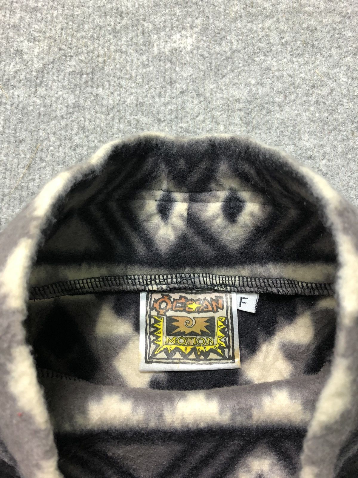 Japanese Brand × Native × Vintage Vintage Ocean Motion Kapital Style Fleece Sweater Size US L / EU 52-54 / 3 - 5 Thumbnail