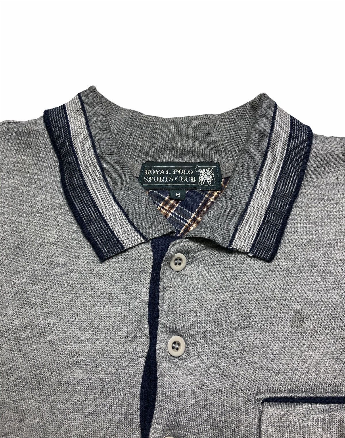 Japanese Brand × Vintage Vintage Royal Polo Sports Club Pocket Sweatshirt Size US M / EU 48-50 / 2 - 6 Thumbnail