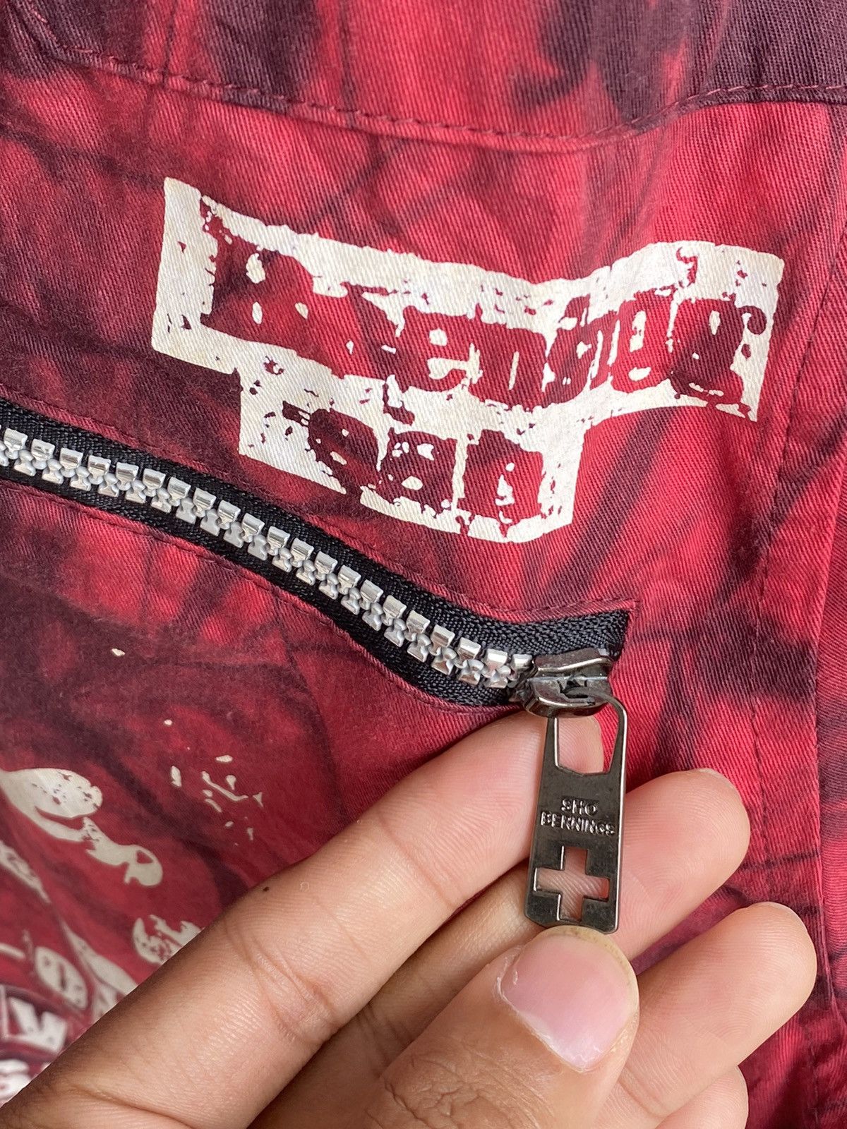 Japanese Brand Vintage Bernings Sho Skulls Shirts / Mastermind Hysteric Size US M / EU 48-50 / 2 - 5 Thumbnail