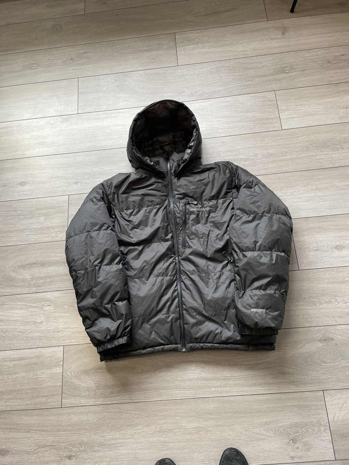 Montbell Grey Montbell Windstopper Puffer Jacket | Grailed