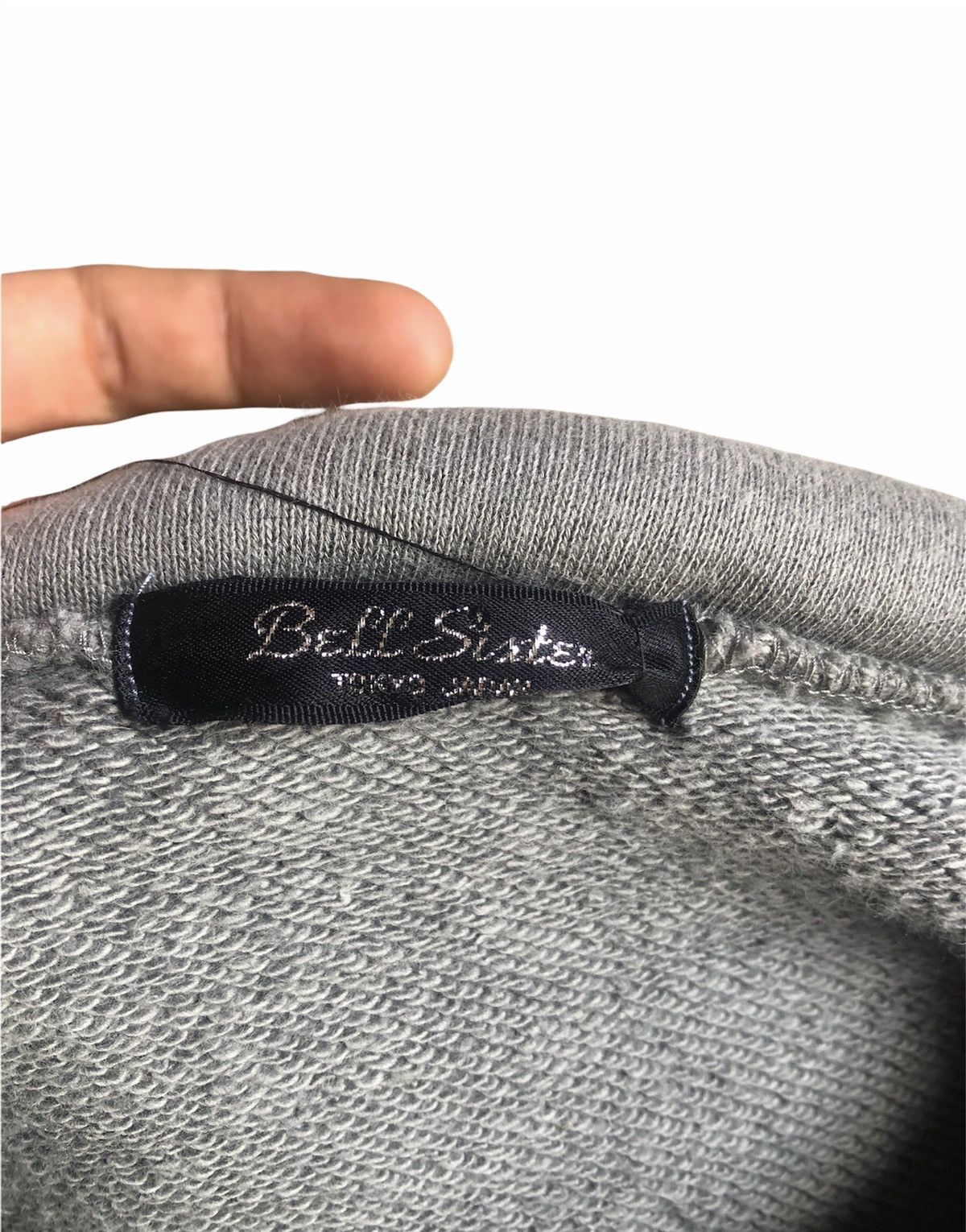 Japanese Brand Vintage 90s Bell Sister Garcons Spellout Sweatshirt Size US M / EU 48-50 / 2 - 6 Thumbnail