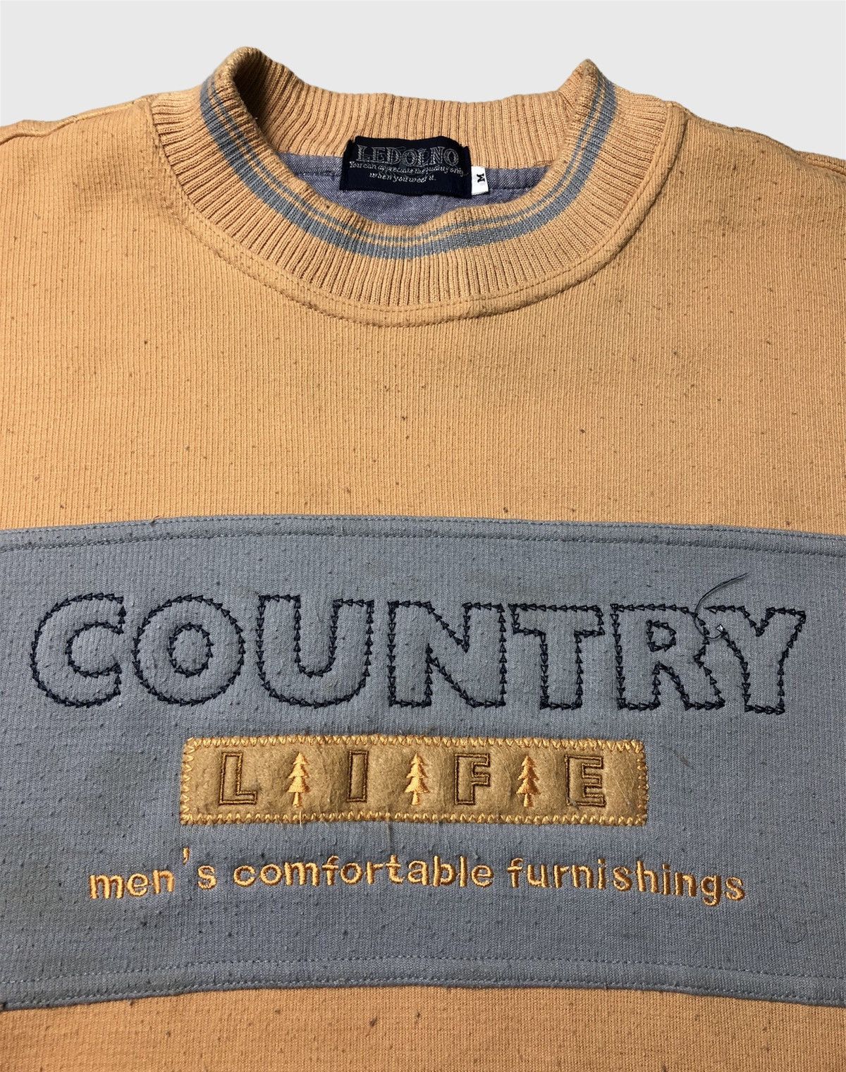 Japanese Brand × Vintage Vintage Ledolno Country Life Embroidered Sweatshirt Size US M / EU 48-50 / 2 - 4 Thumbnail