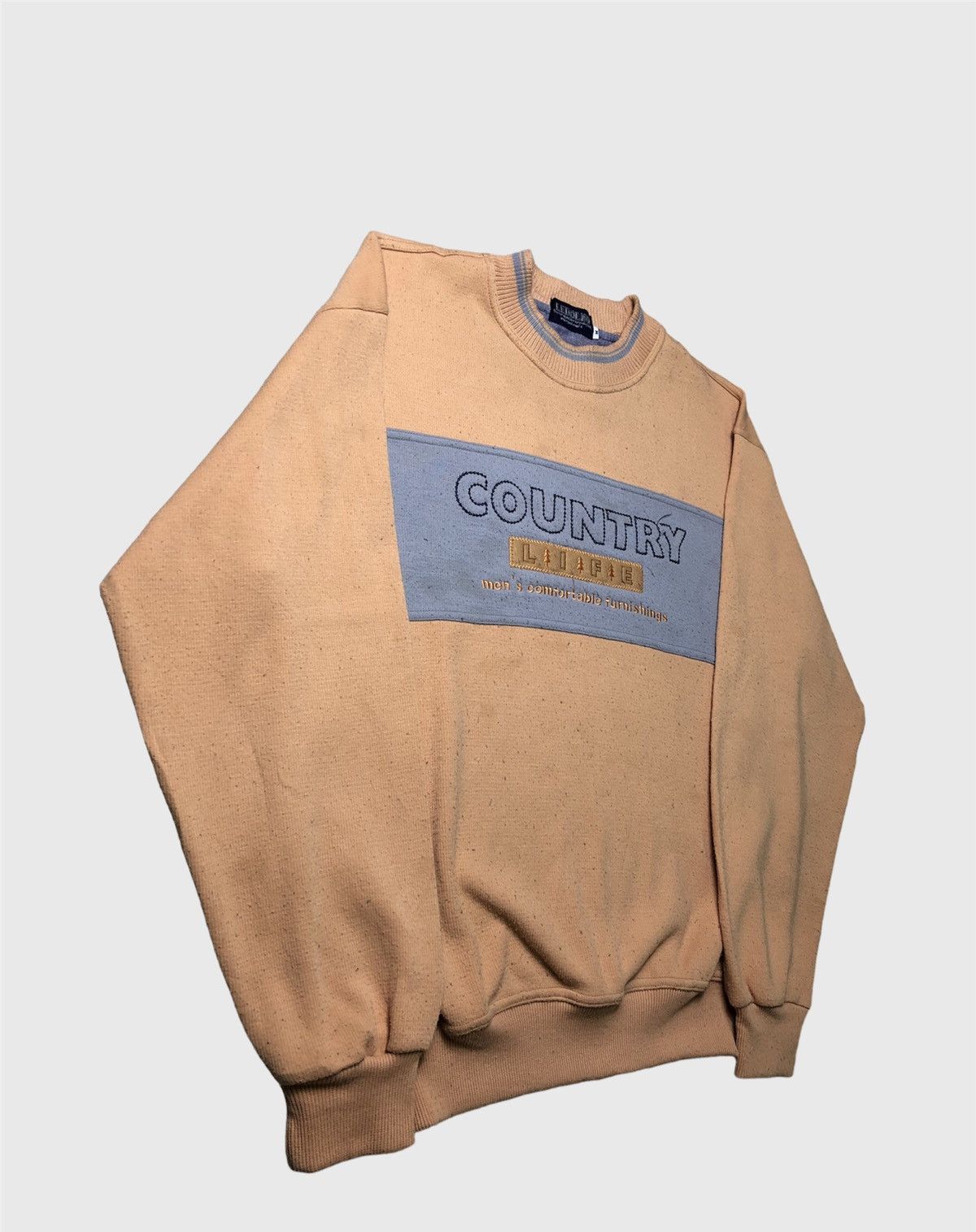 Japanese Brand × Vintage Vintage Ledolno Country Life Embroidered Sweatshirt Size US M / EU 48-50 / 2 - 2 Thumbnail