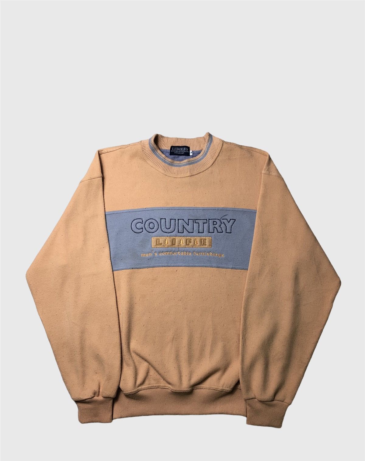 Japanese Brand × Vintage Vintage Ledolno Country Life Embroidered Sweatshirt Size US M / EU 48-50 / 2 - 1 Thumbnail