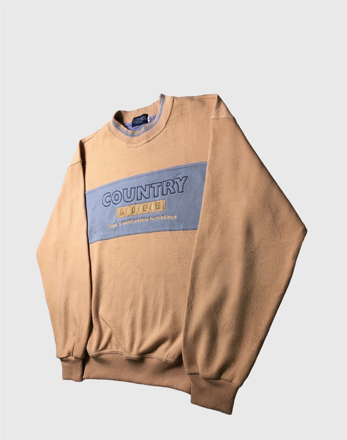 Japanese Brand × Vintage Vintage Ledolno Country Life Embroidered Sweatshirt Size US M / EU 48-50 / 2 - 3 Thumbnail