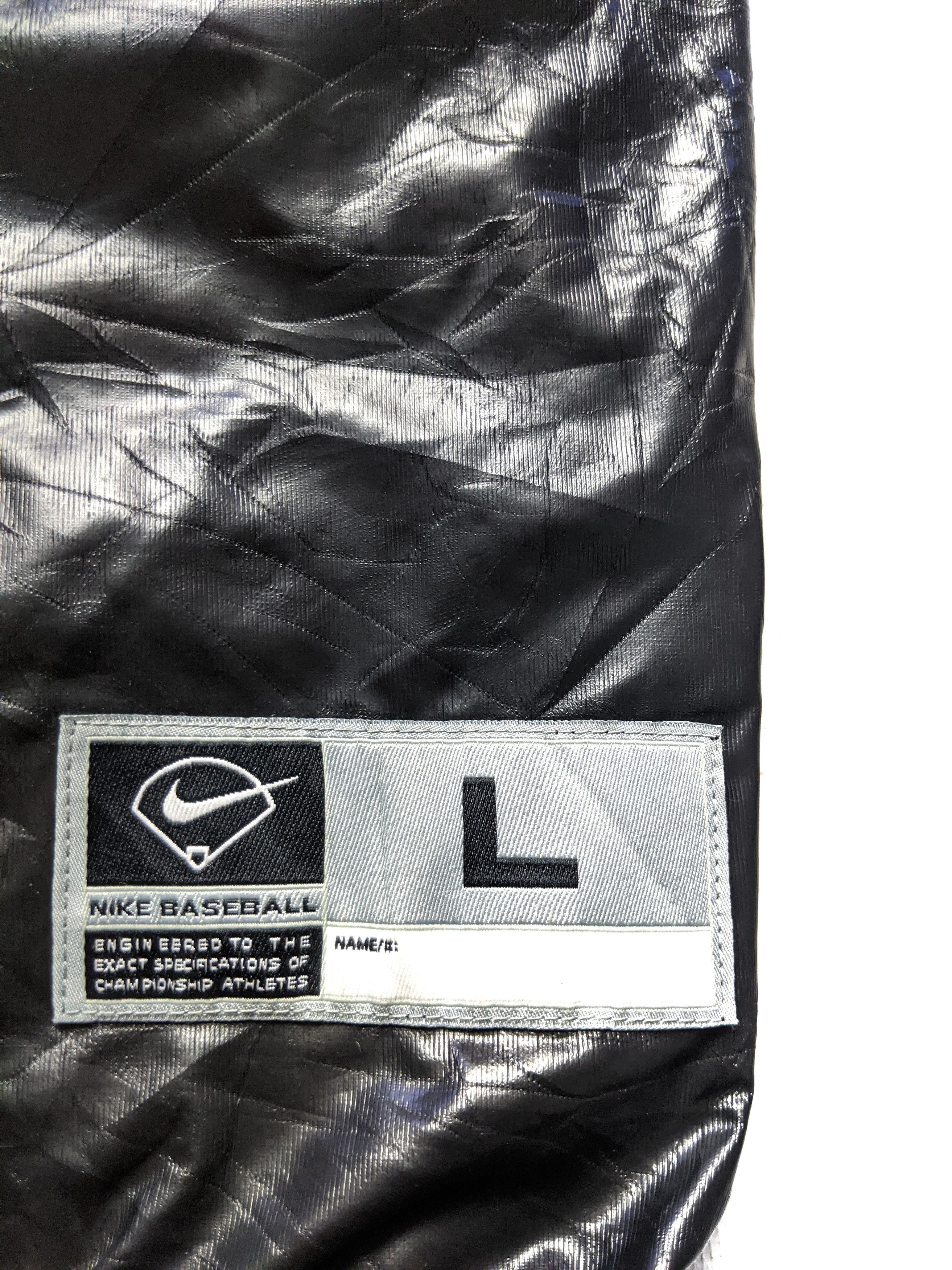 Nike × Vintage Vintage 90s Nike Baseball Big Logo Jersey Size US L / EU 52-54 / 3 - 10 Thumbnail