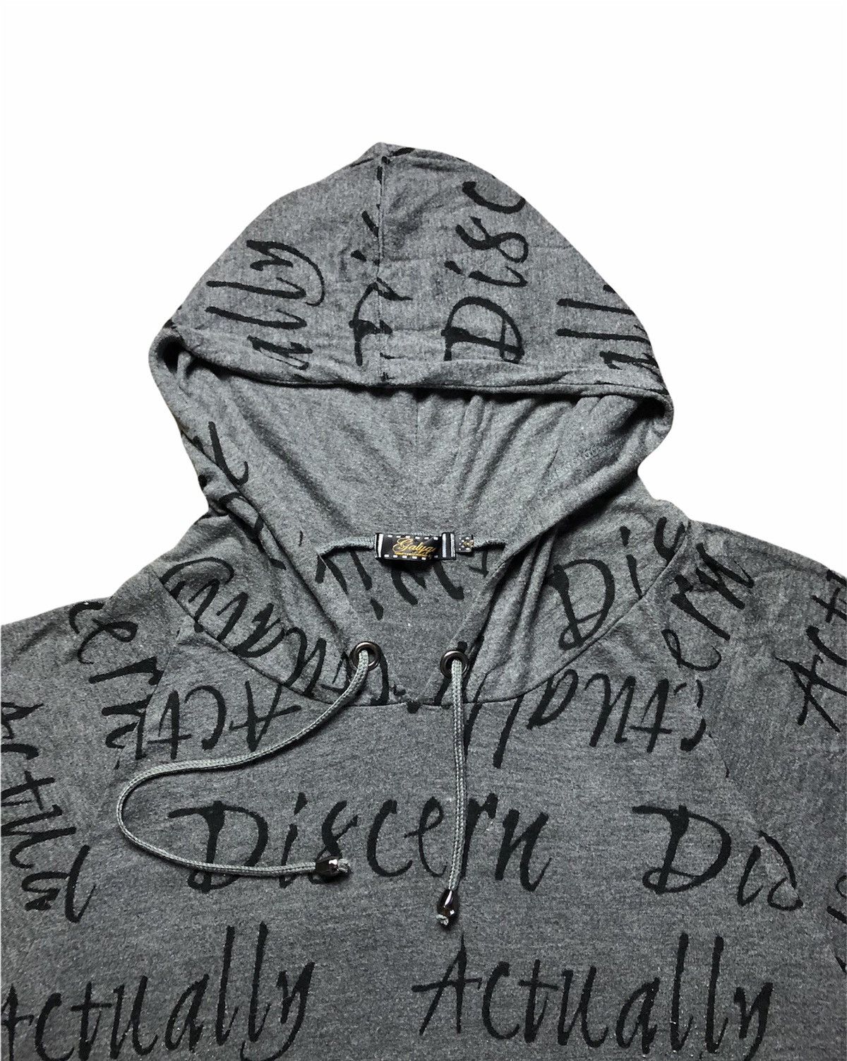 14th Addiction × If Six Was Nine × Japanese Brand Vintage Punk Poem Style Oversized Fullprint Hoodie Size US L / EU 52-54 / 3 - 2 Thumbnail