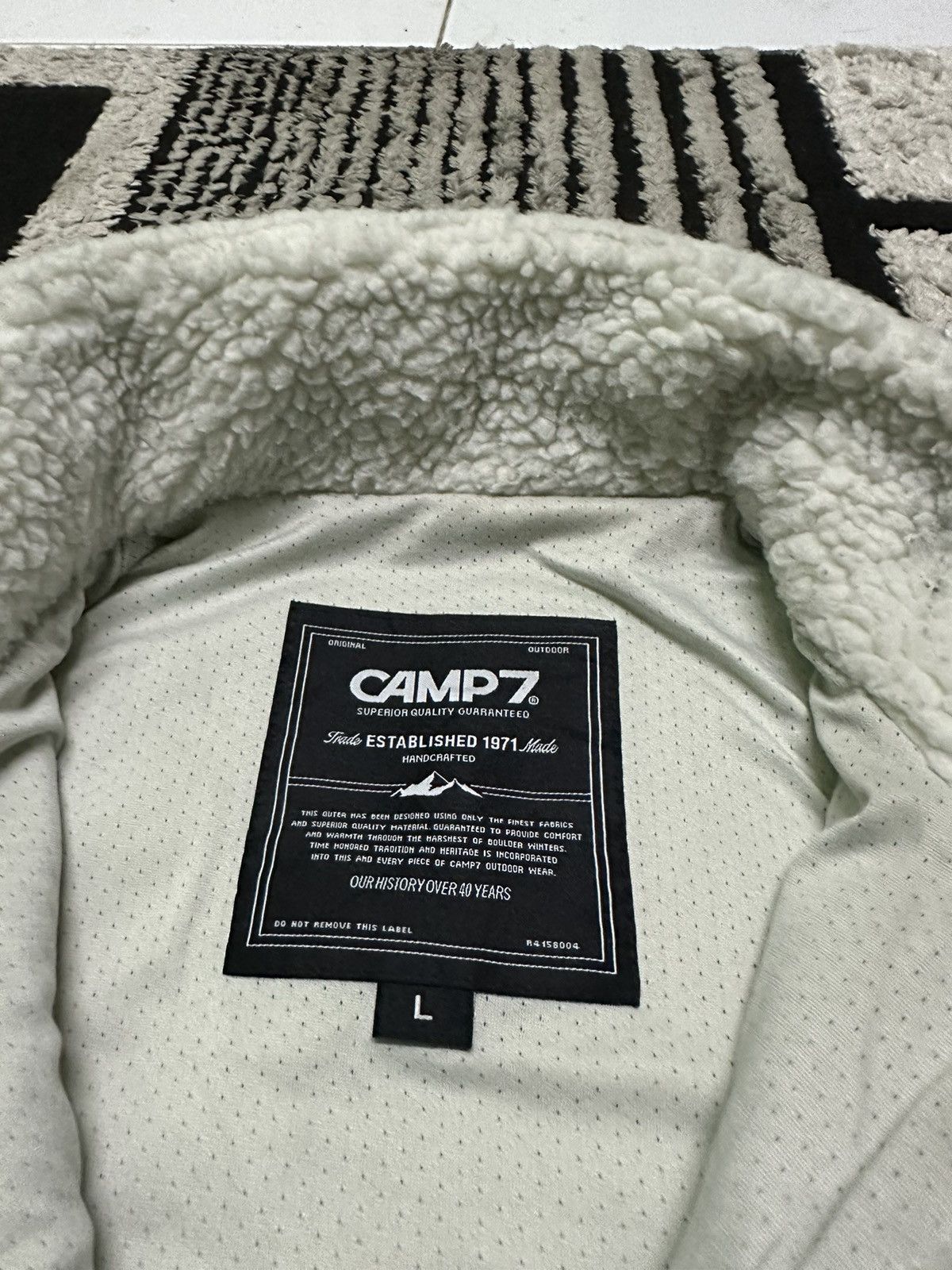 Japanese Brand Camp7 deep pile jacket Size US L / EU 52-54 / 3 - 3 Thumbnail