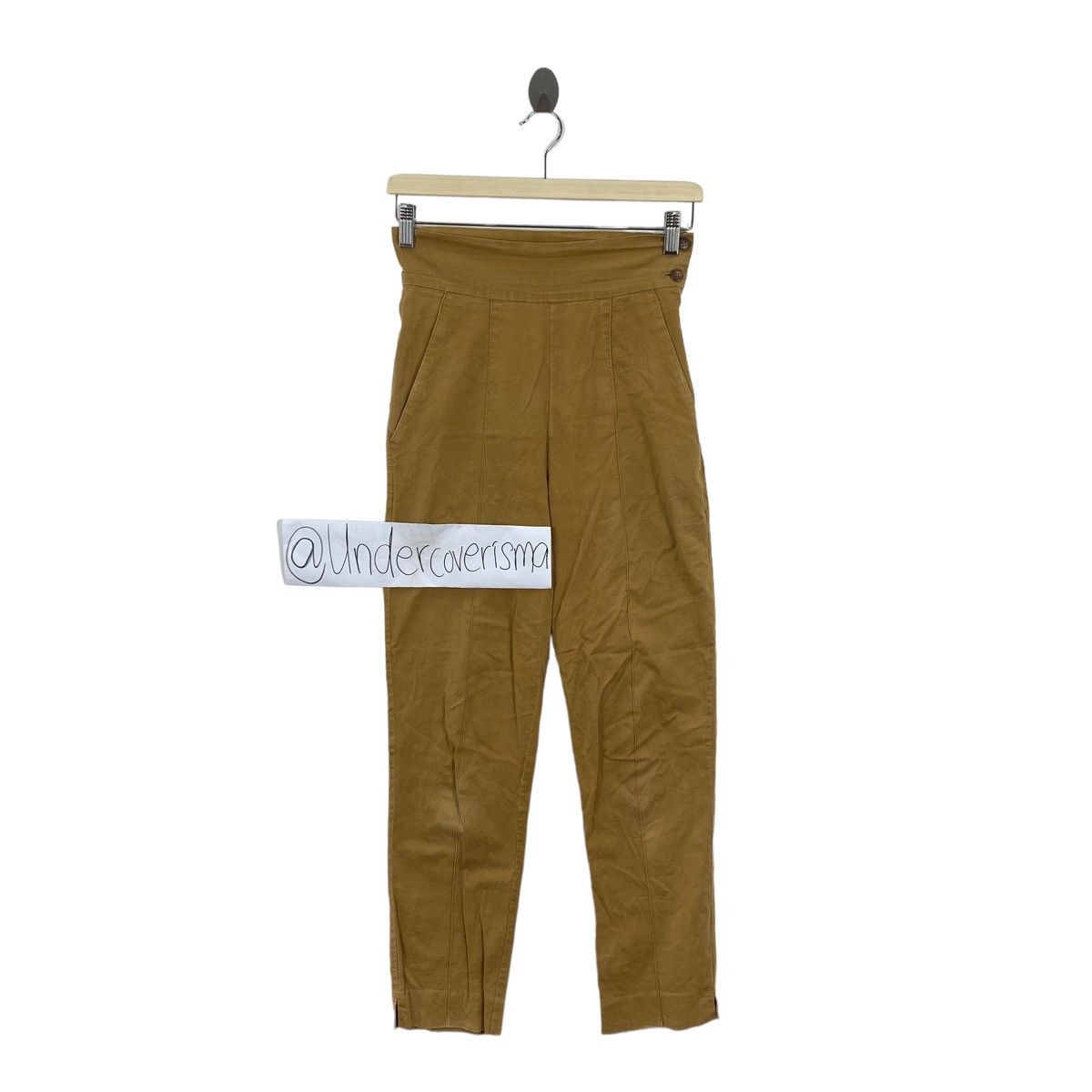 Romeo Gigli ROMEO GIGLI Stretchable Waist Slim Cut Trousers Casual Pant Size 25" / US 0 / IT 36 - 1 Thumbnail