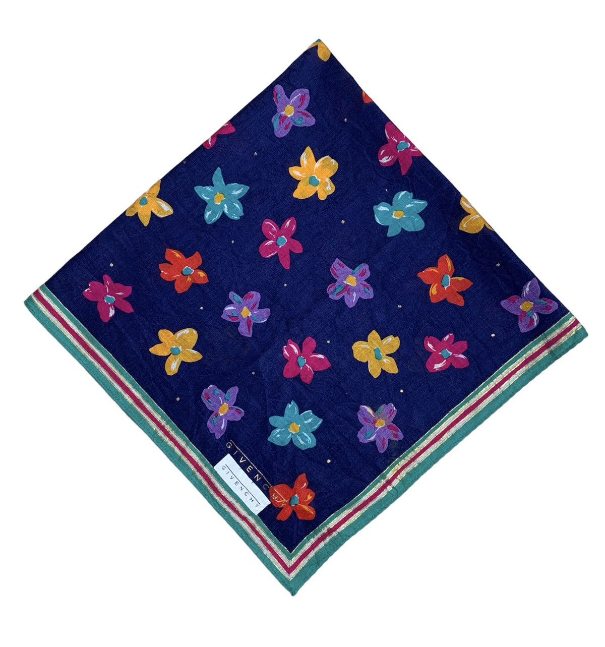 Designer Givenchy Handkerchief Pocketsquares Size ONE SIZE - 1 Thumbnail