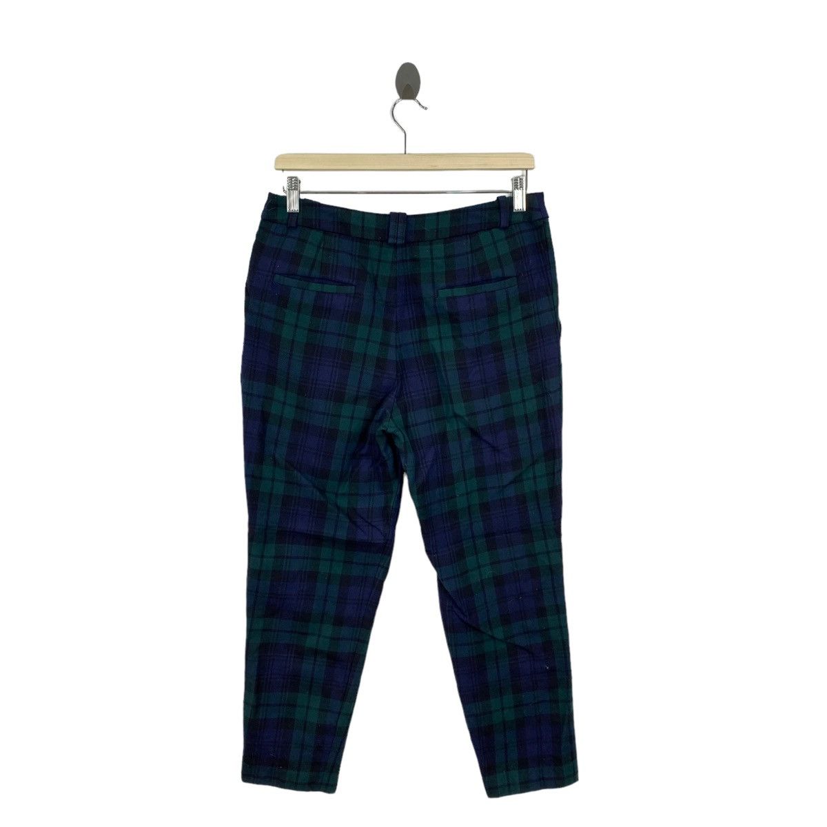 Vintage COMPTOIR DES COTONNIERS French Brand Check Tartan Wool Size US 31 - 7 Thumbnail