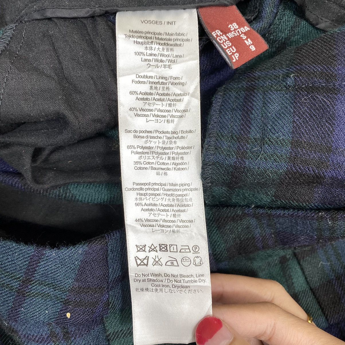 Vintage COMPTOIR DES COTONNIERS French Brand Check Tartan Wool Size US 31 - 4 Thumbnail