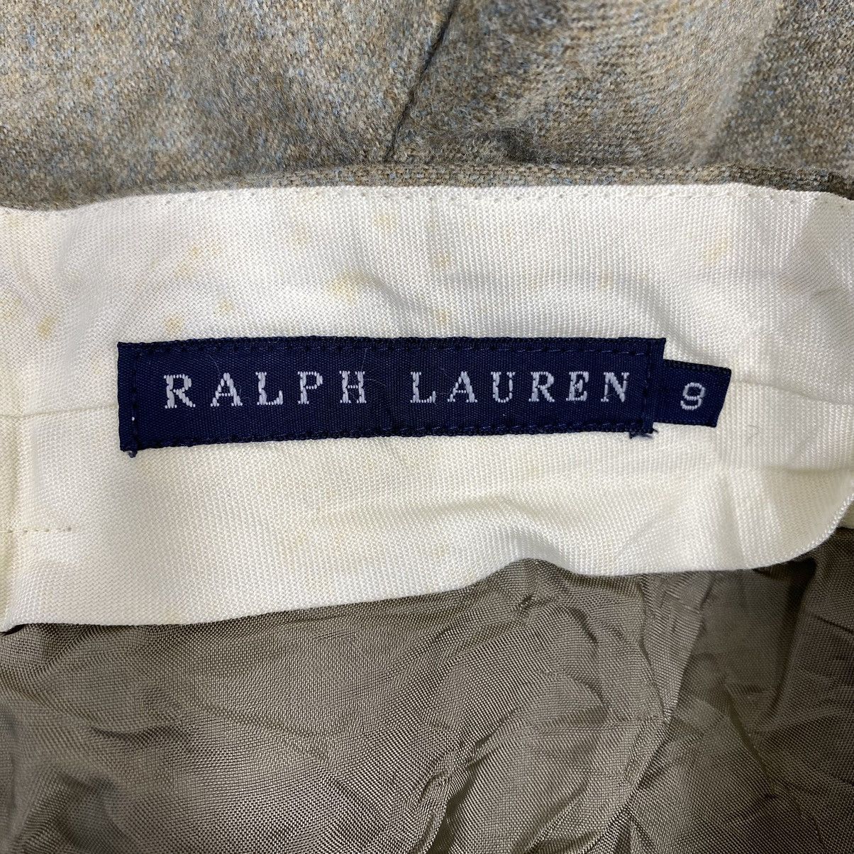 Ralph Lauren Vintage RALPH LAUREN Straight Cut Wool Trousers Casual Pant Size US 30 / EU 46 - 4 Thumbnail