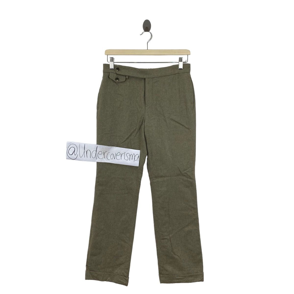 Ralph Lauren Vintage RALPH LAUREN Straight Cut Wool Trousers Casual Pant Size US 30 / EU 46 - 1 Thumbnail