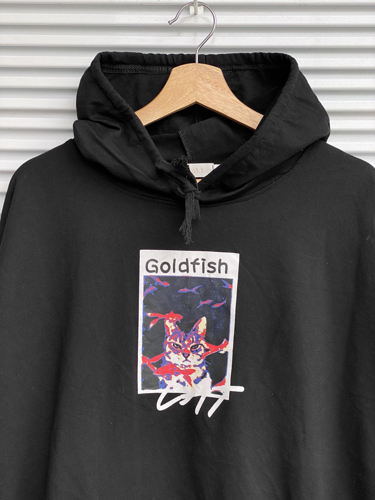 Band Tees Vintage Goldfish Cat Band Hoodies / Bjork Nirvana Greenday Size US L / EU 52-54 / 3 - 2 Thumbnail