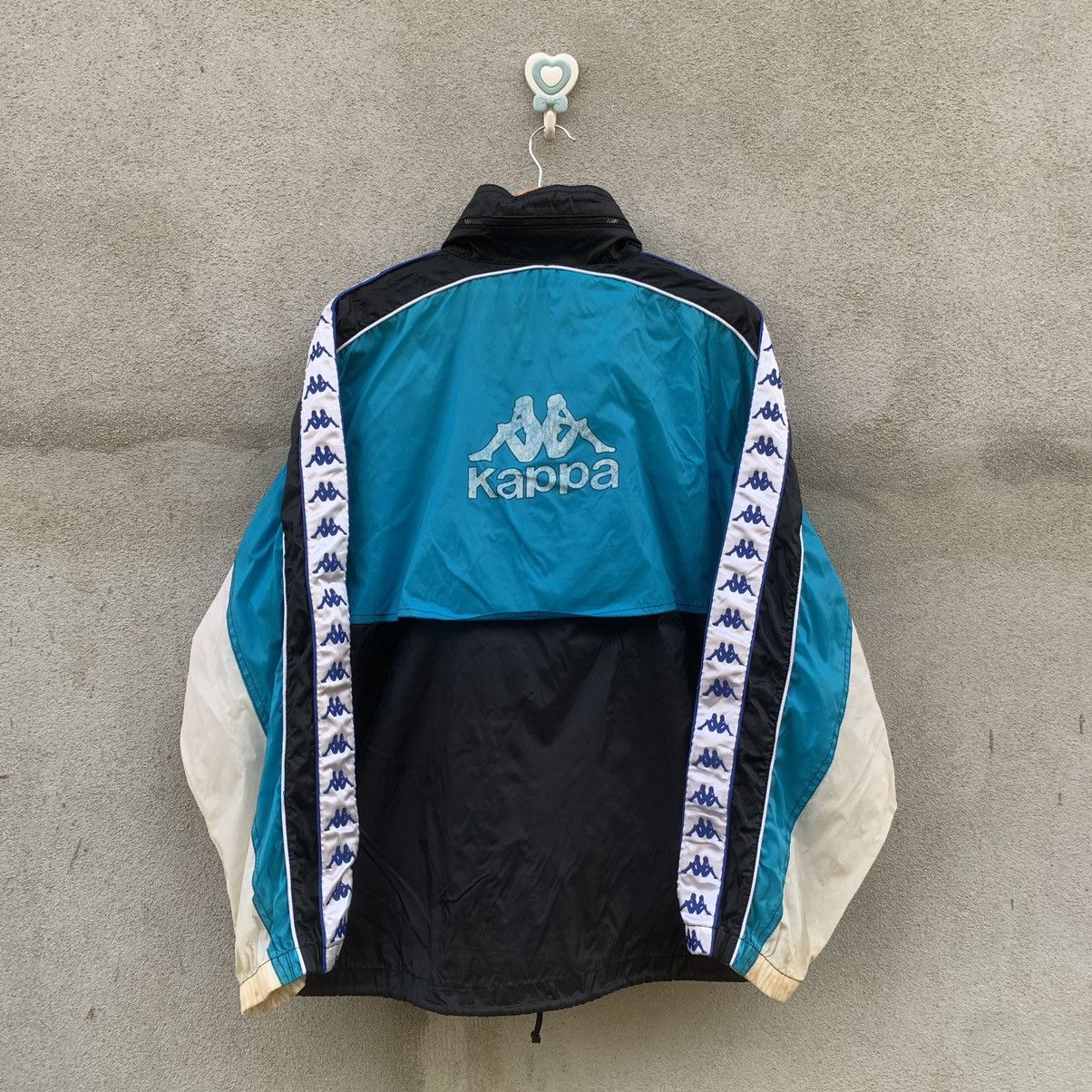 Kappa × Sports Specialties VINTAGE KAPPA BIG LOGO ZIPPER SIDE TAPE RARE HOODIE JACKET Size US L / EU 52-54 / 3 - 8 Thumbnail