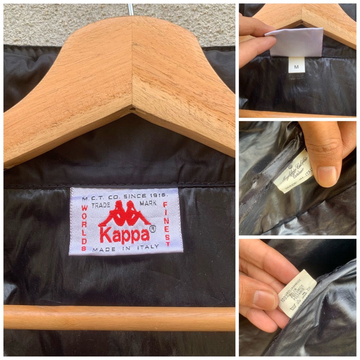 Kappa × Sports Specialties VINTAGE KAPPA BIG LOGO ZIPPER SIDE TAPE RARE HOODIE JACKET Size US L / EU 52-54 / 3 - 16 Thumbnail