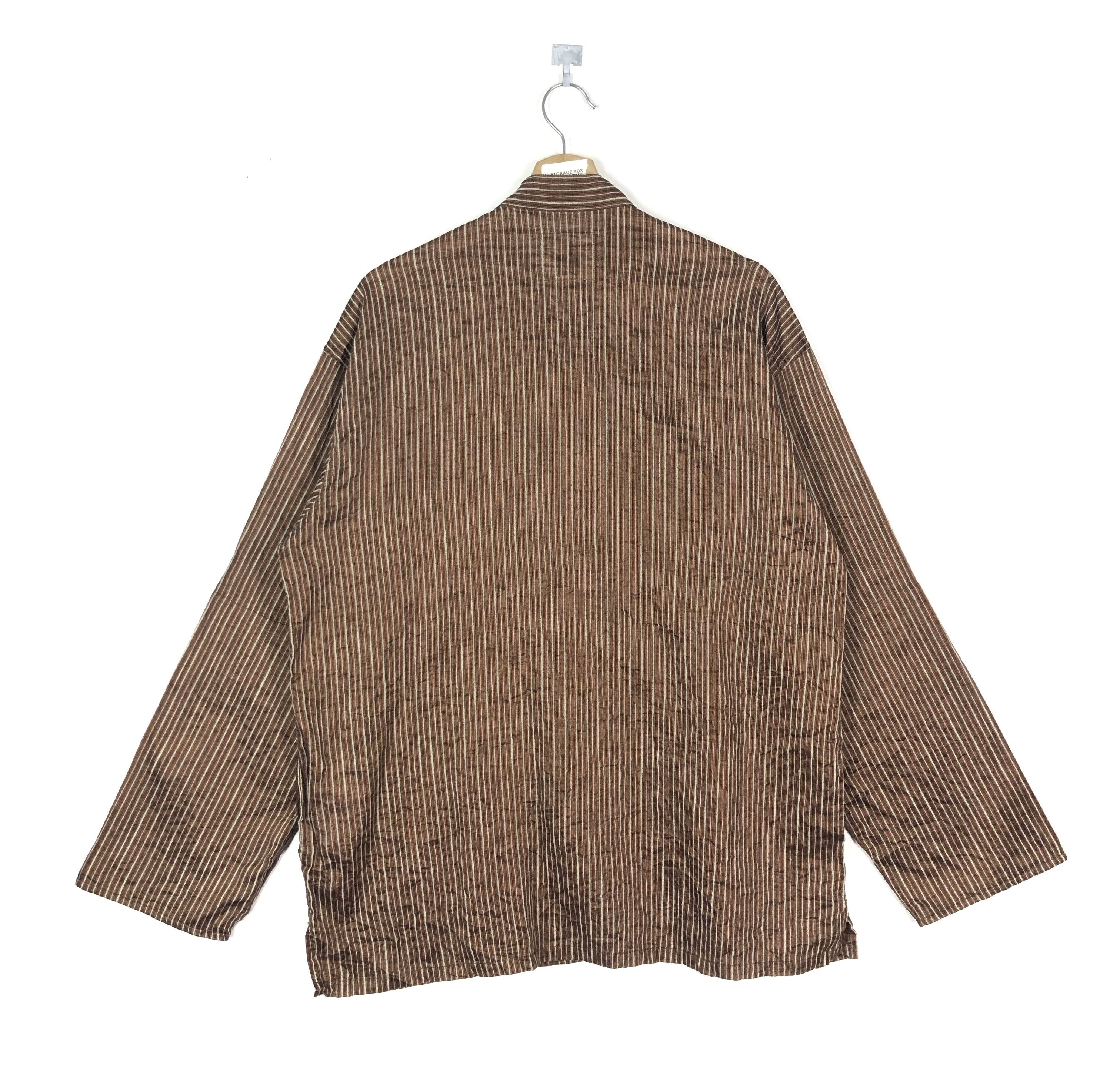 Snow Peak RARE🔥RAMIE BLEND MANDARIN STYLE LIGHT SHIRT JACKET Size US XL / EU 56 / 4 - 2 Thumbnail